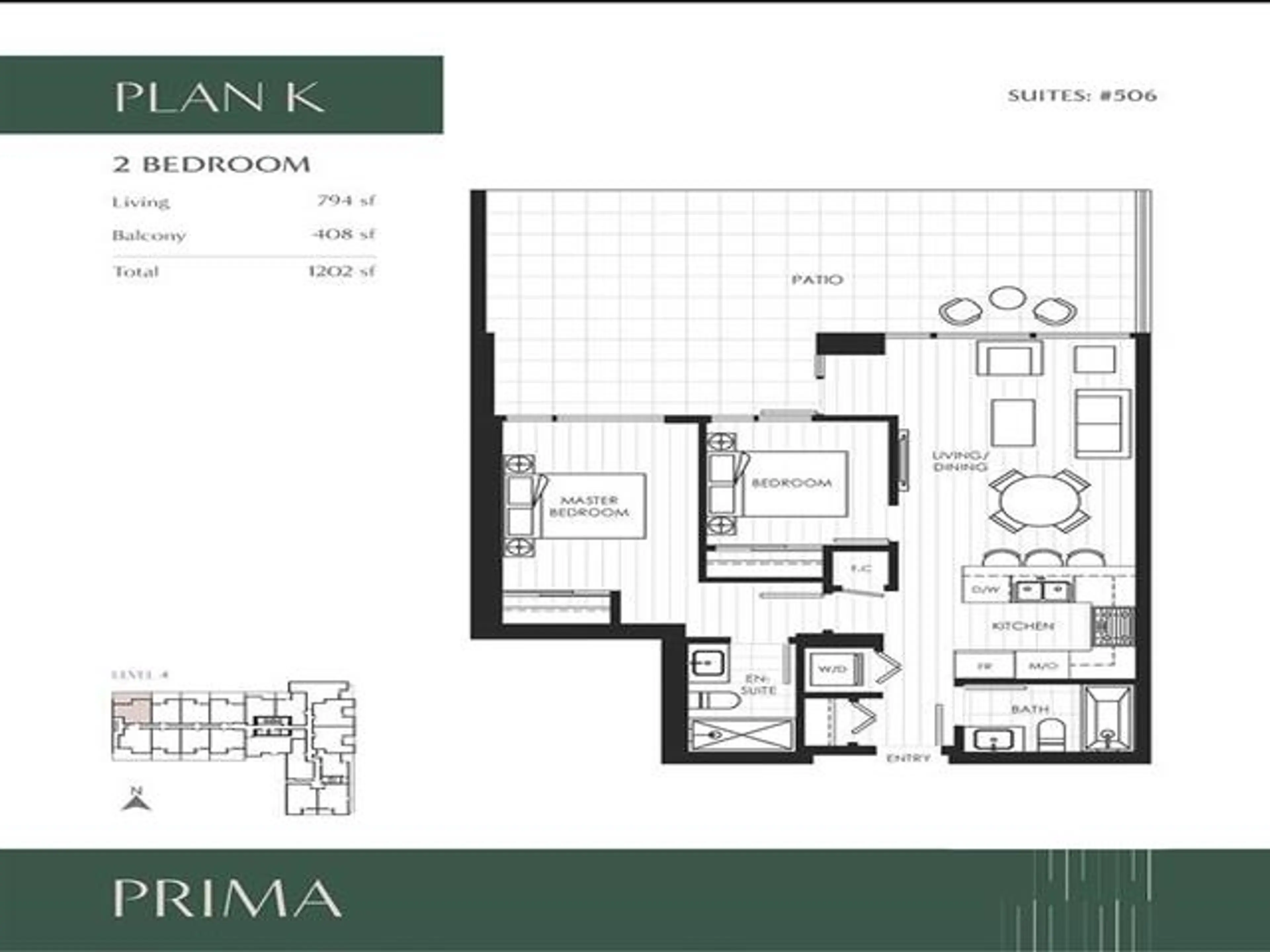 Property at #506 6833 BUSWELL STREET, Richmond, BC