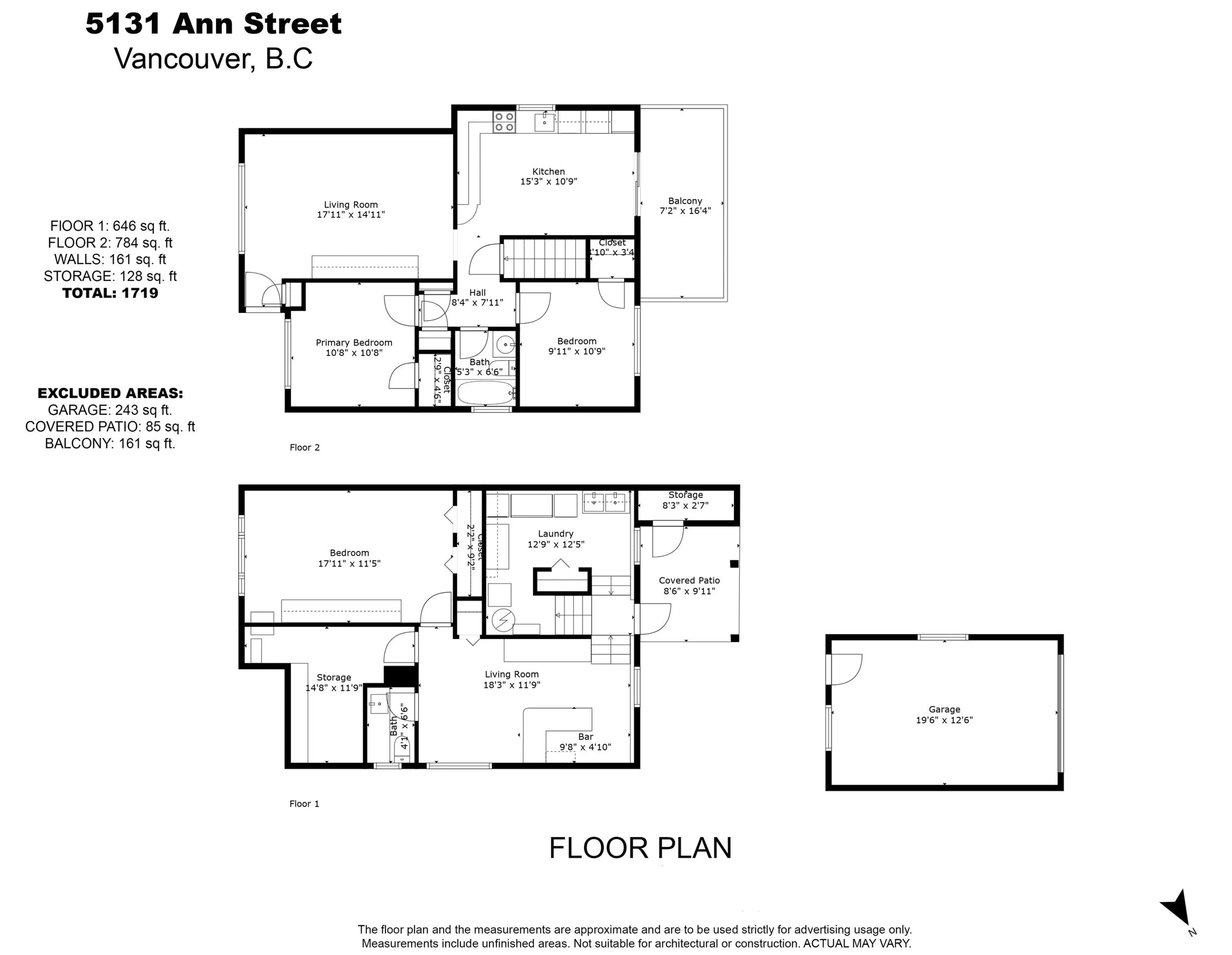 Property at 5131 ANN STREET, Vancouver, BC