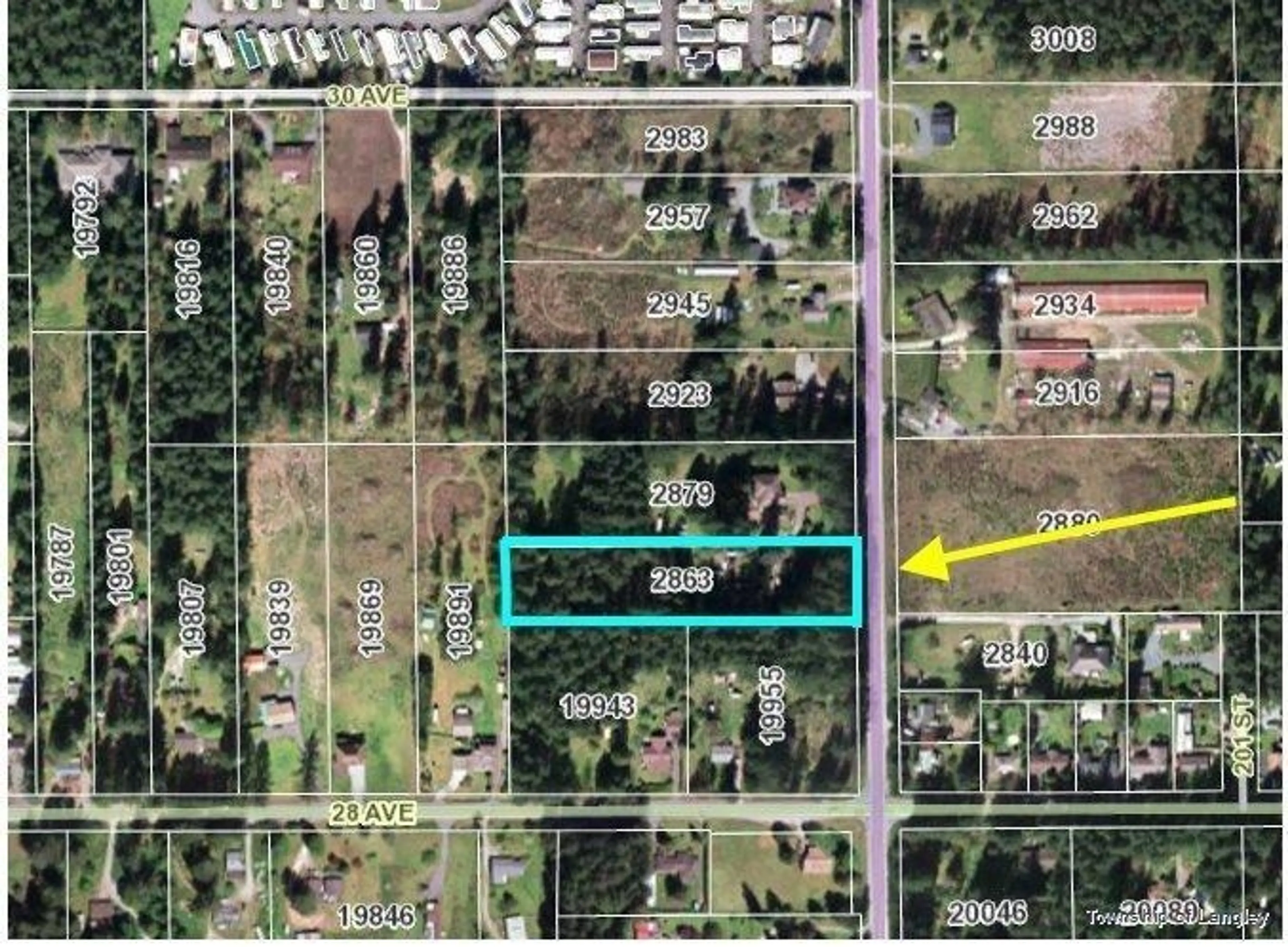 Property at 2863 200 STREET, Langley, BC