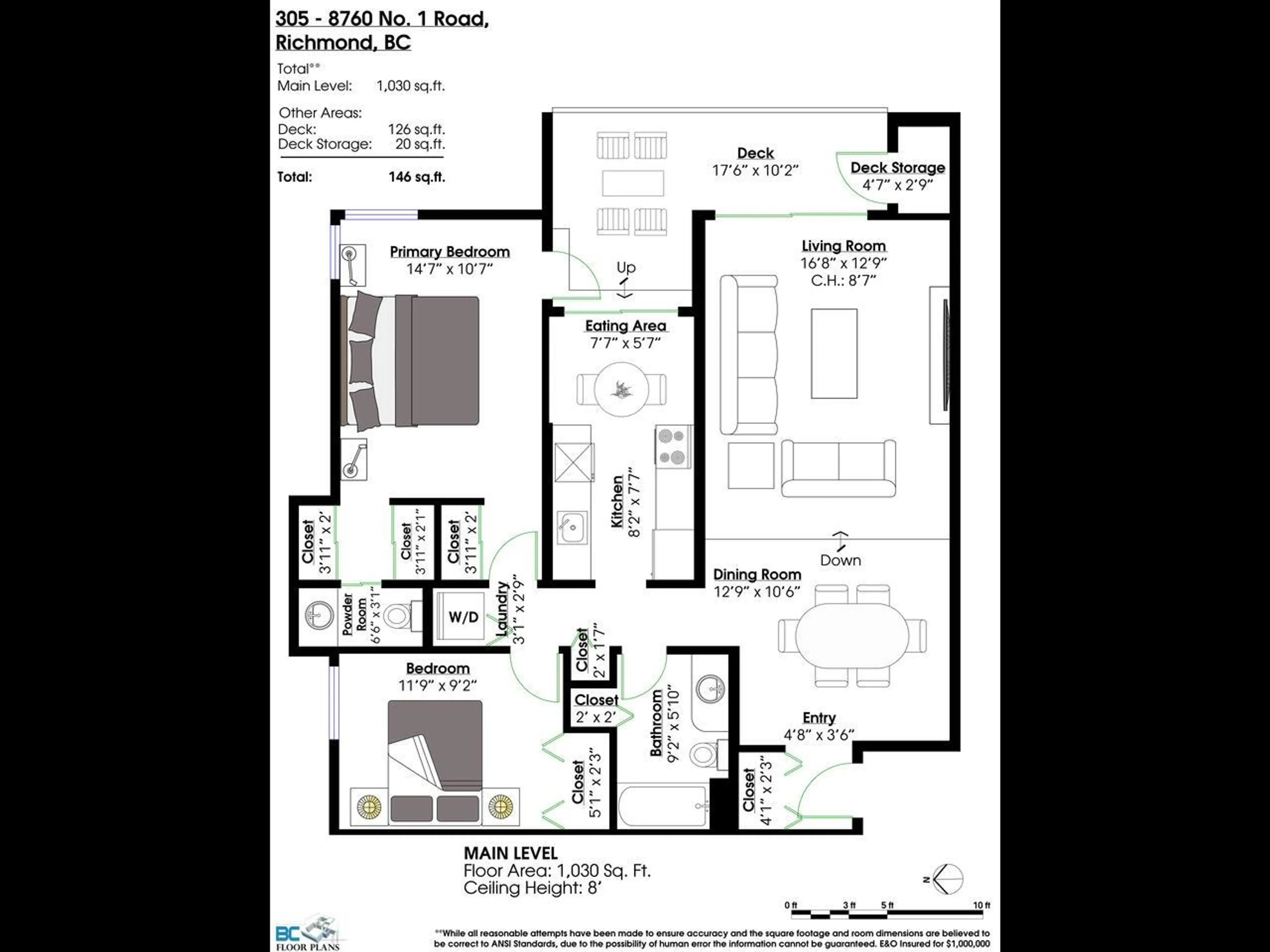 Property at #305 8760 NO. 1 ROAD, Richmond, BC