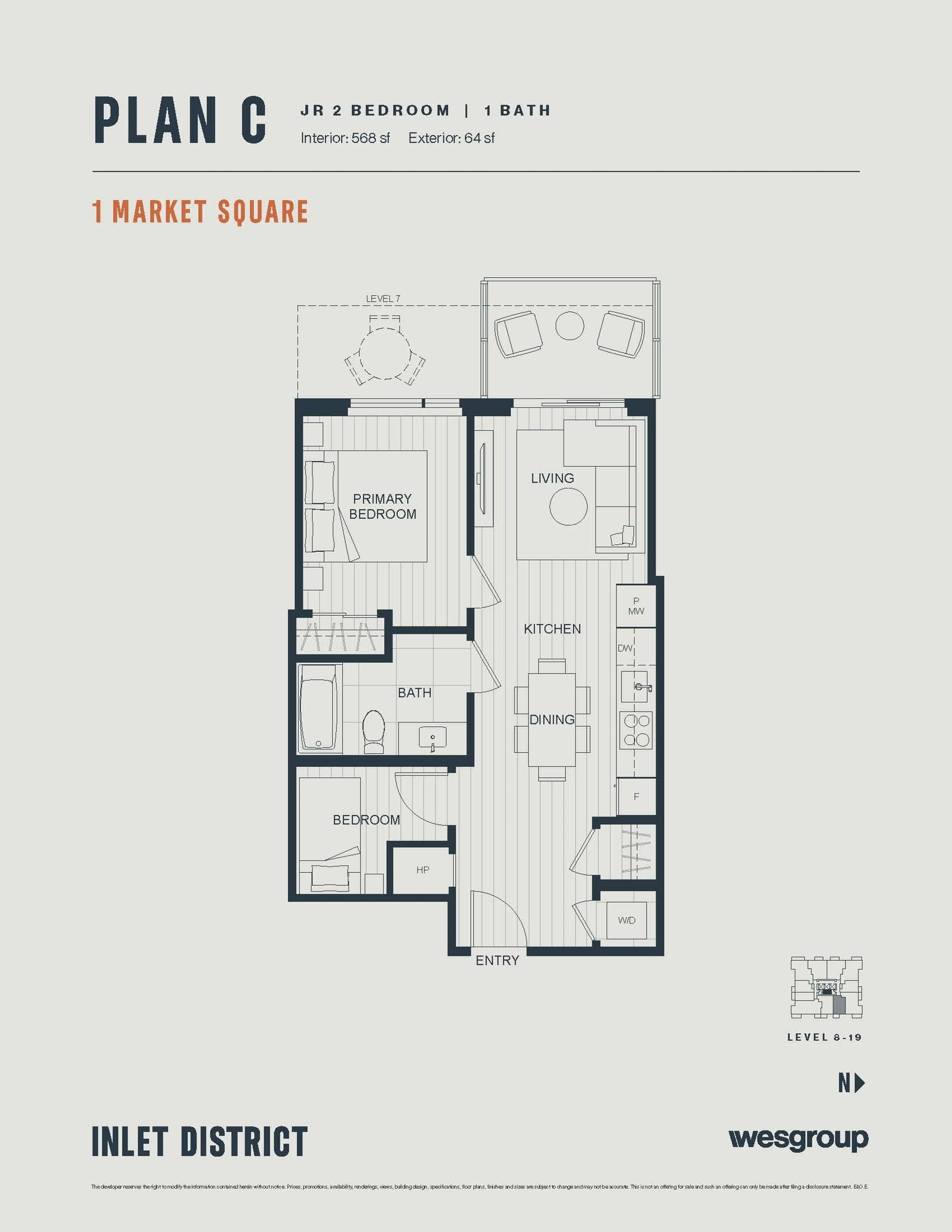 Property at #1111 220 GUILDFORD DRIVE, Port Moody, BC
