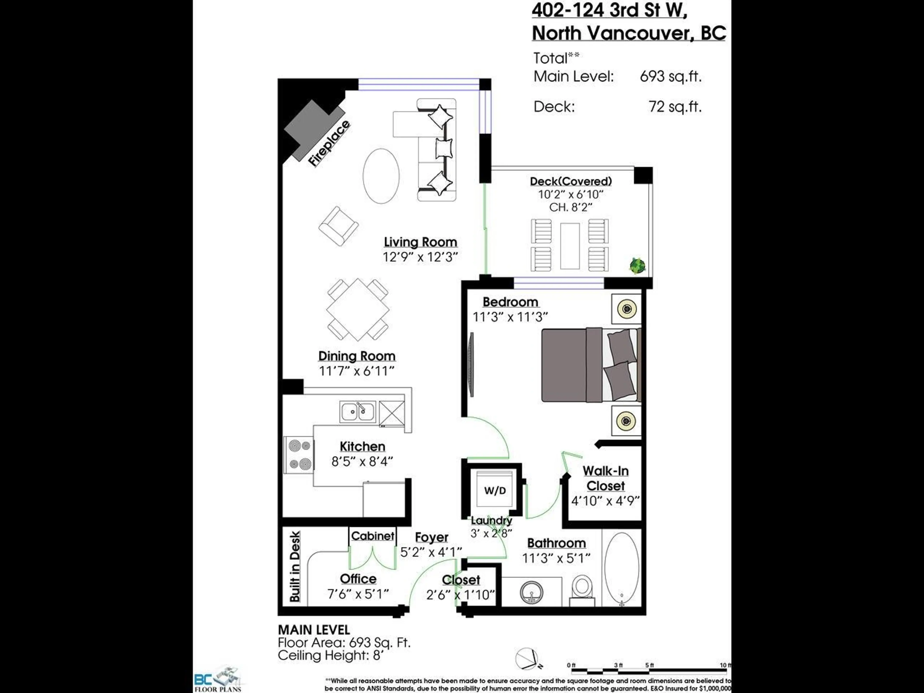 Property at #402 124 W 3RD STREET, North Vancouver, BC
