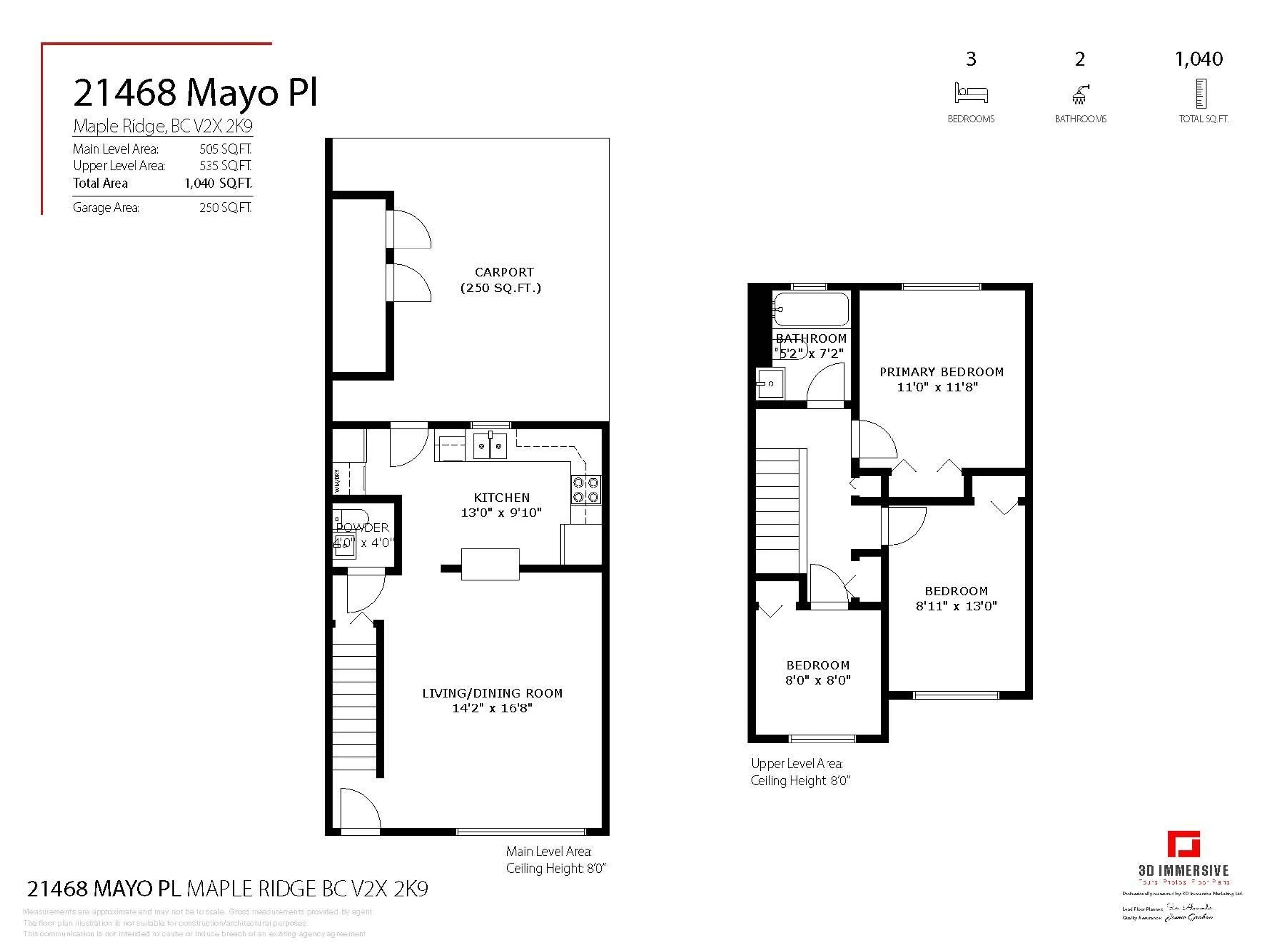 Property at 21468 MAYO PLACE, Maple Ridge, BC