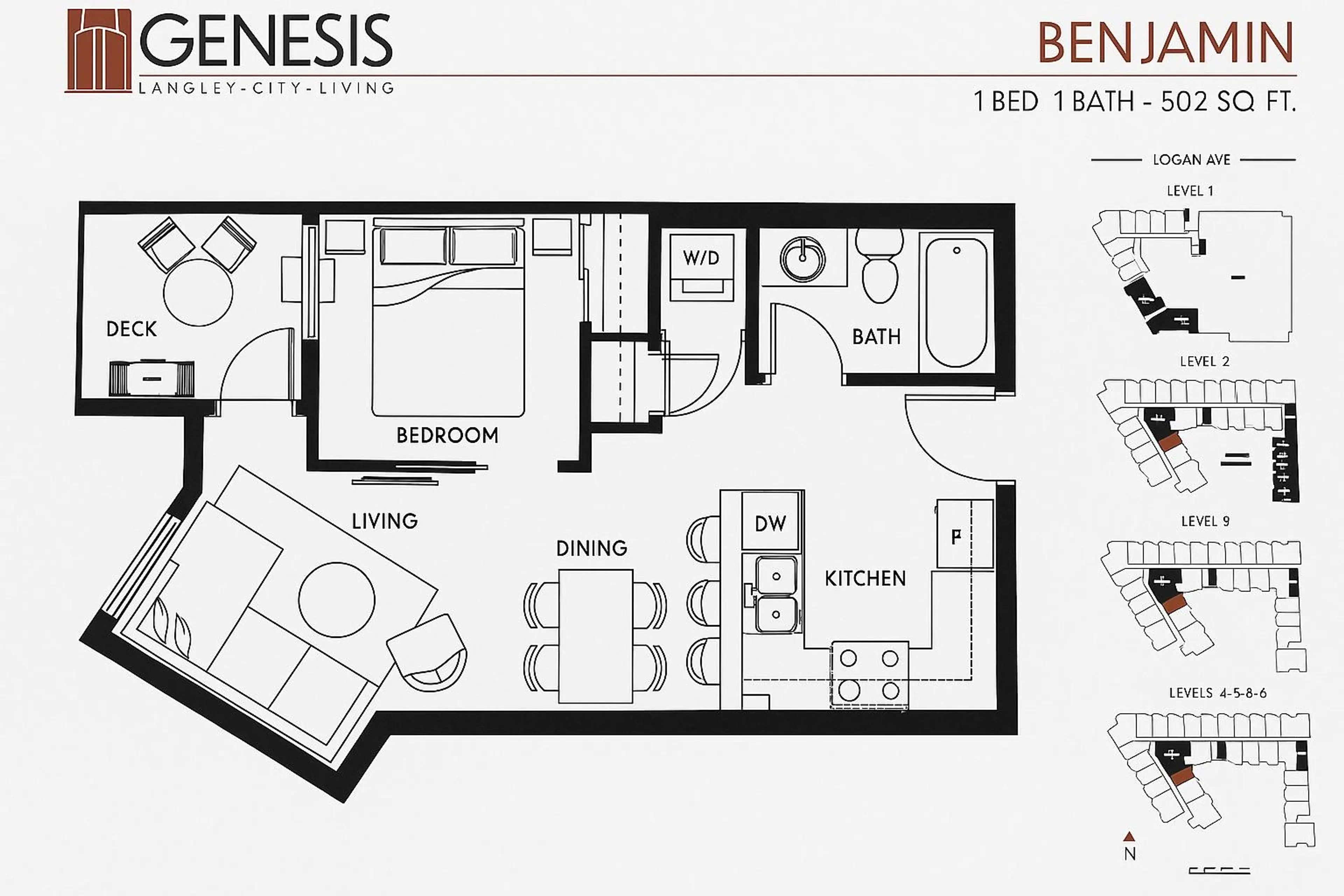 Property at #202 20360 LOGAN AVENUE, Langley, BC