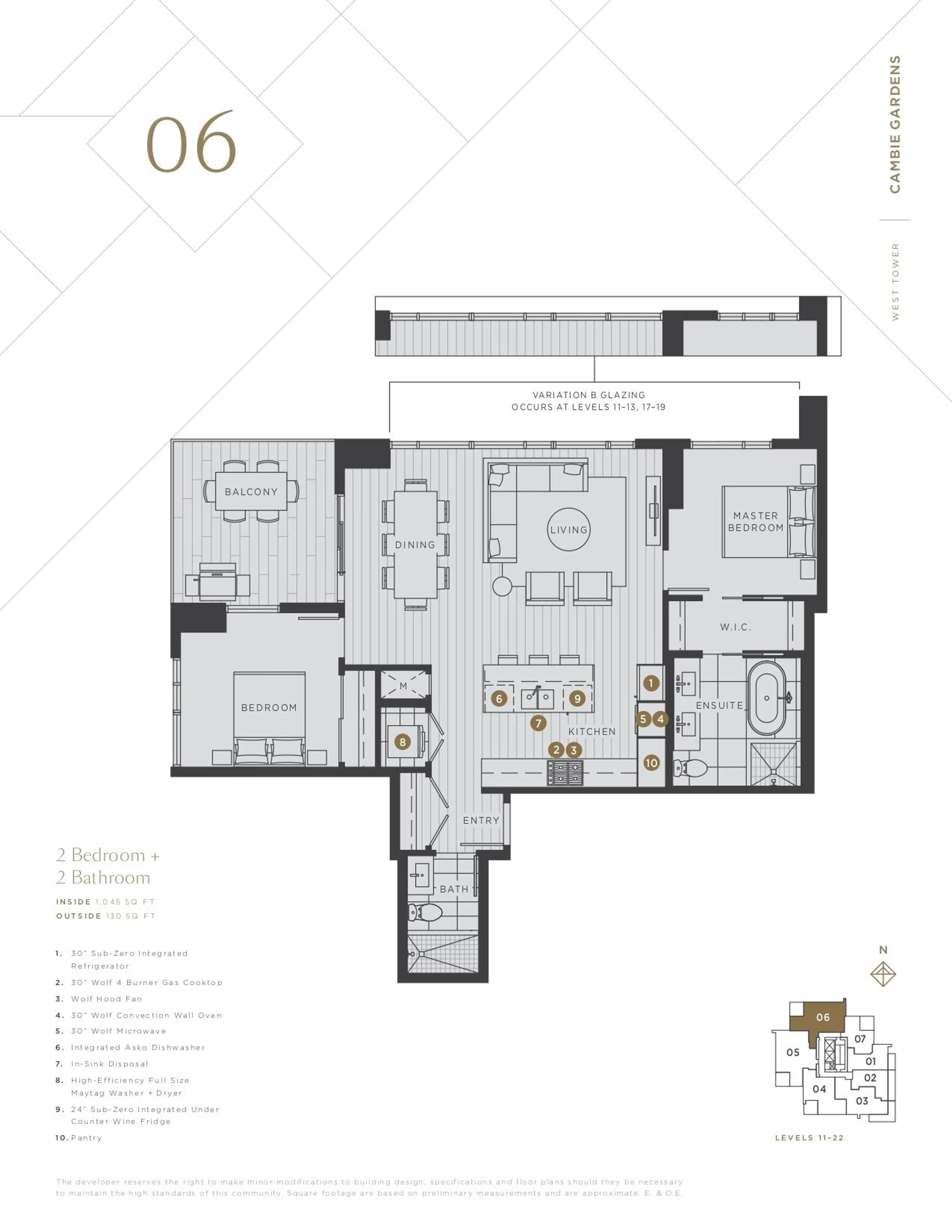 Property at #1506 7418 PAULSON STREET, Vancouver, BC