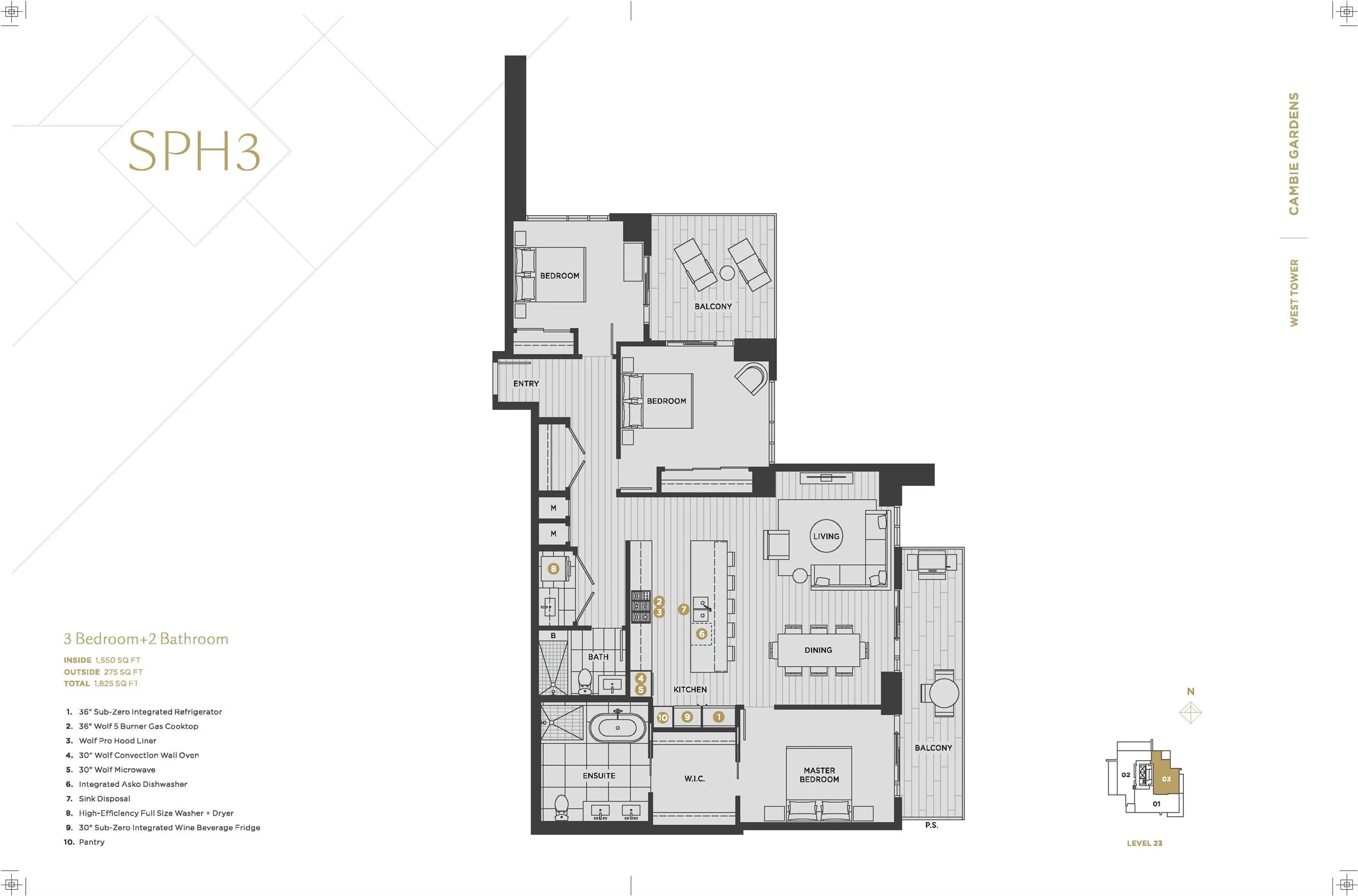 Property at #2303 7418 PAULSON STREET, Vancouver, BC