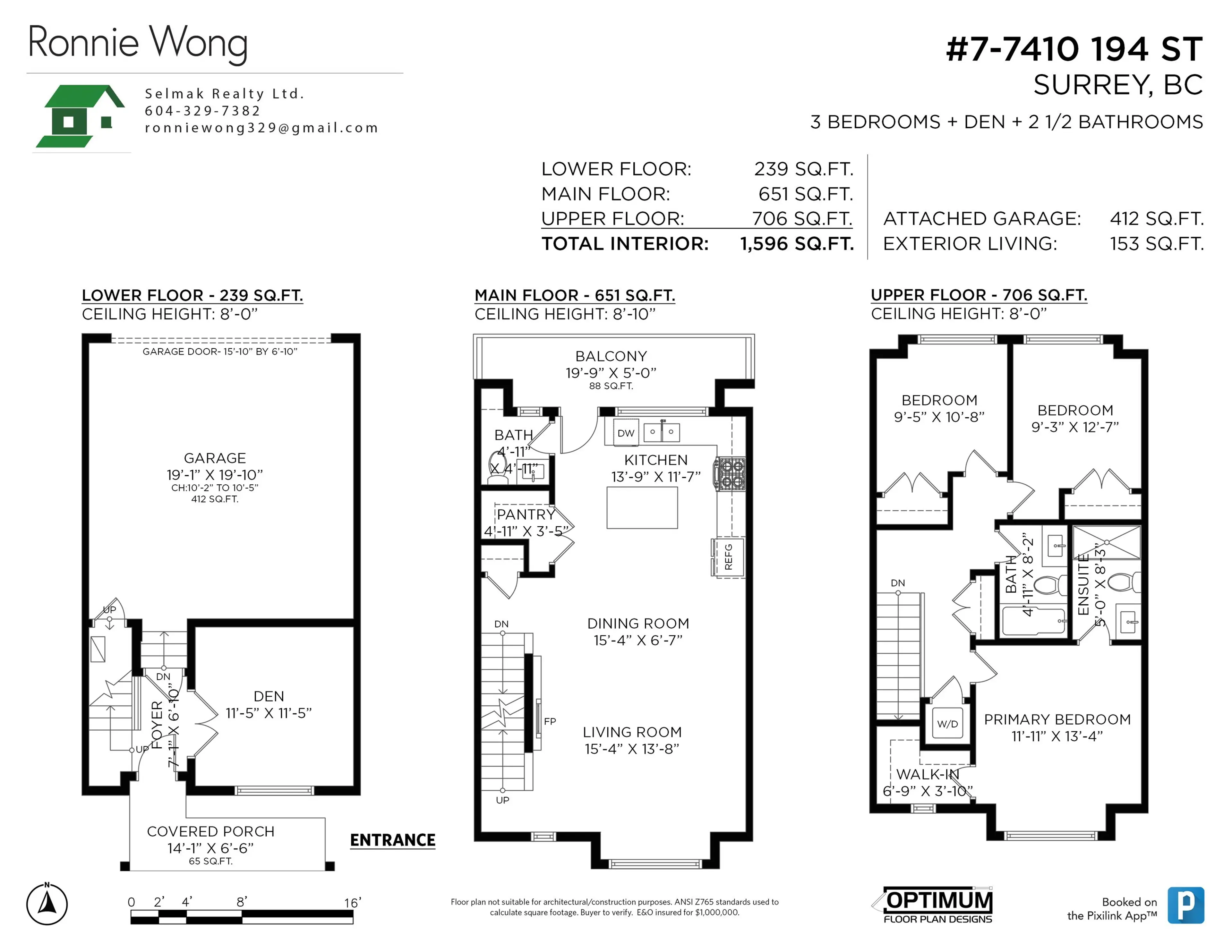 Property at #7 7410 194 STREET, Surrey, BC