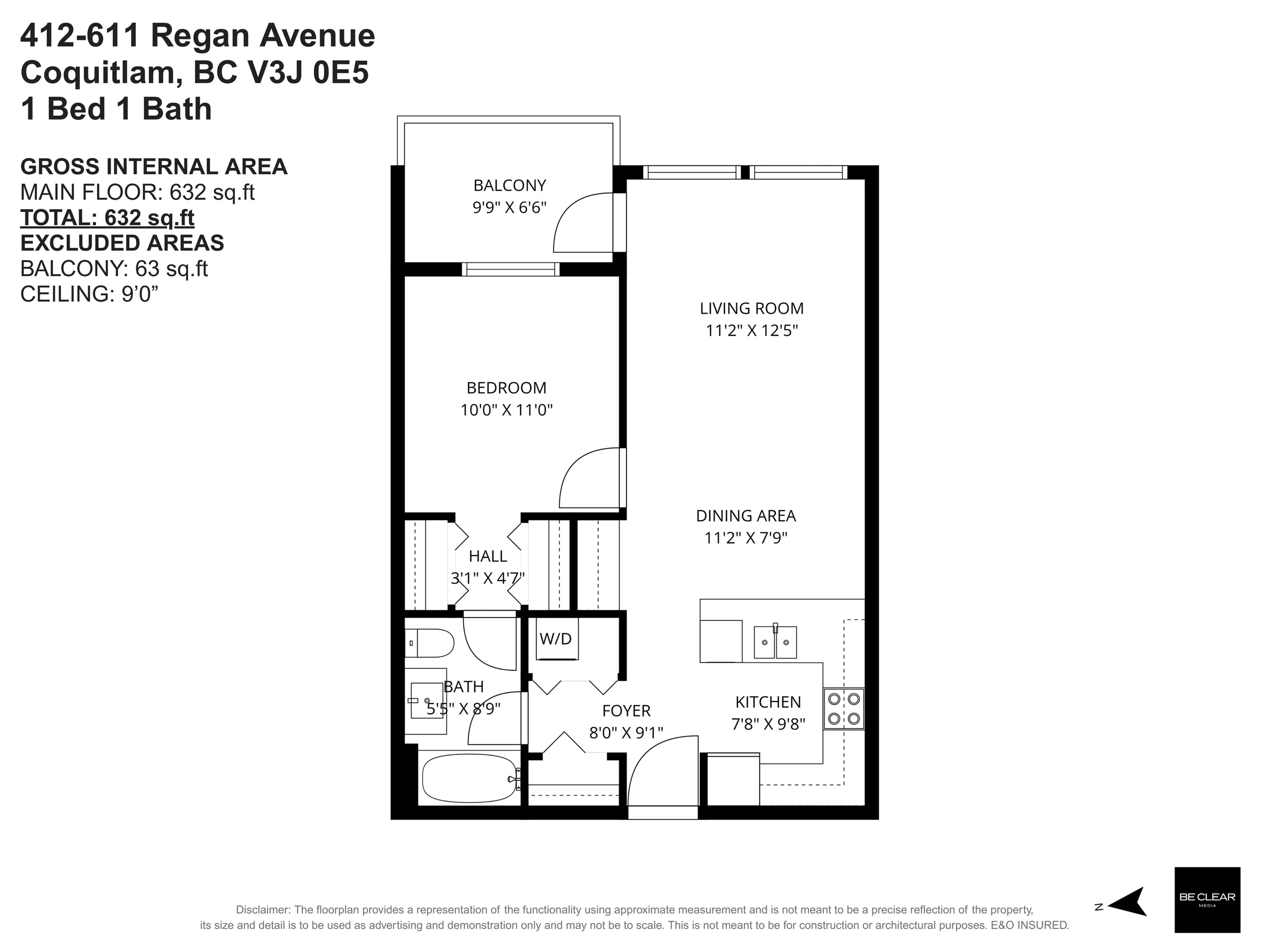 Property at #412 611 REGAN AVENUE, Coquitlam, BC
