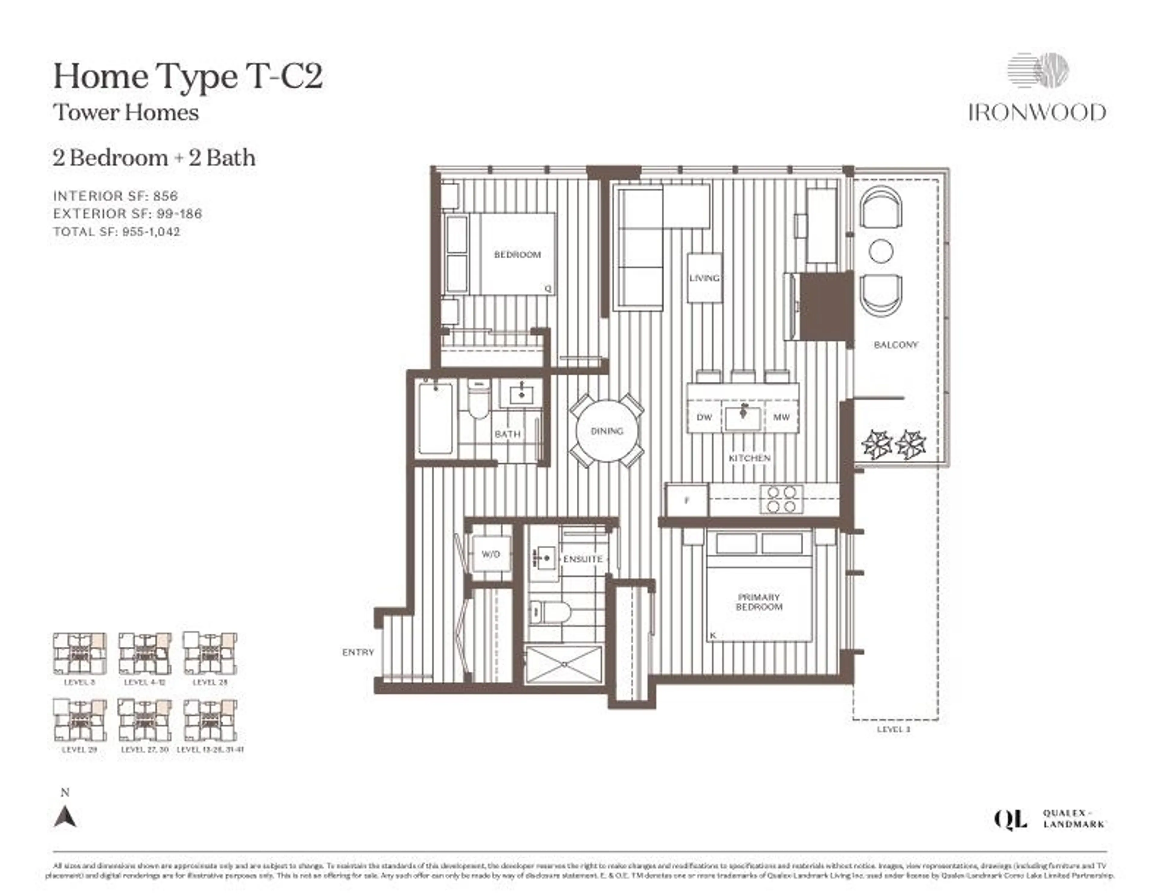 Property at #602 609 TYNDALL STREET, Coquitlam, BC