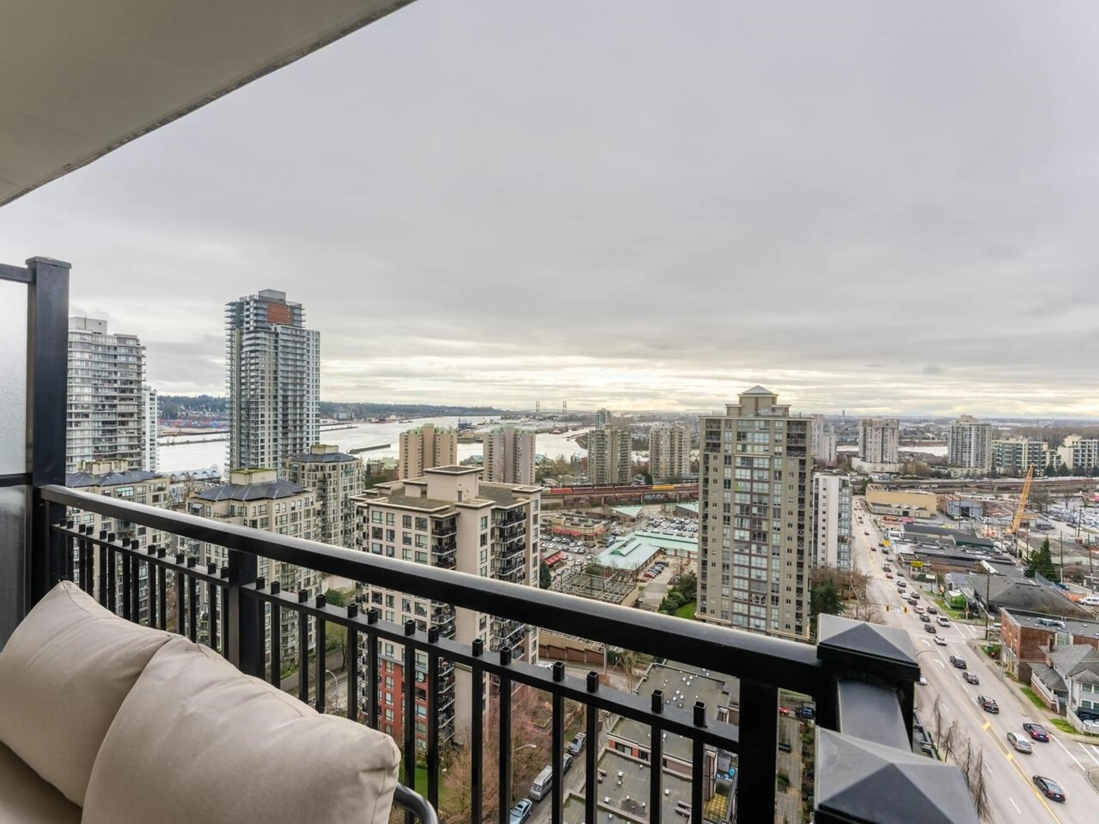 Property at #1402 814 ROYAL AVENUE, New Westminster, BC