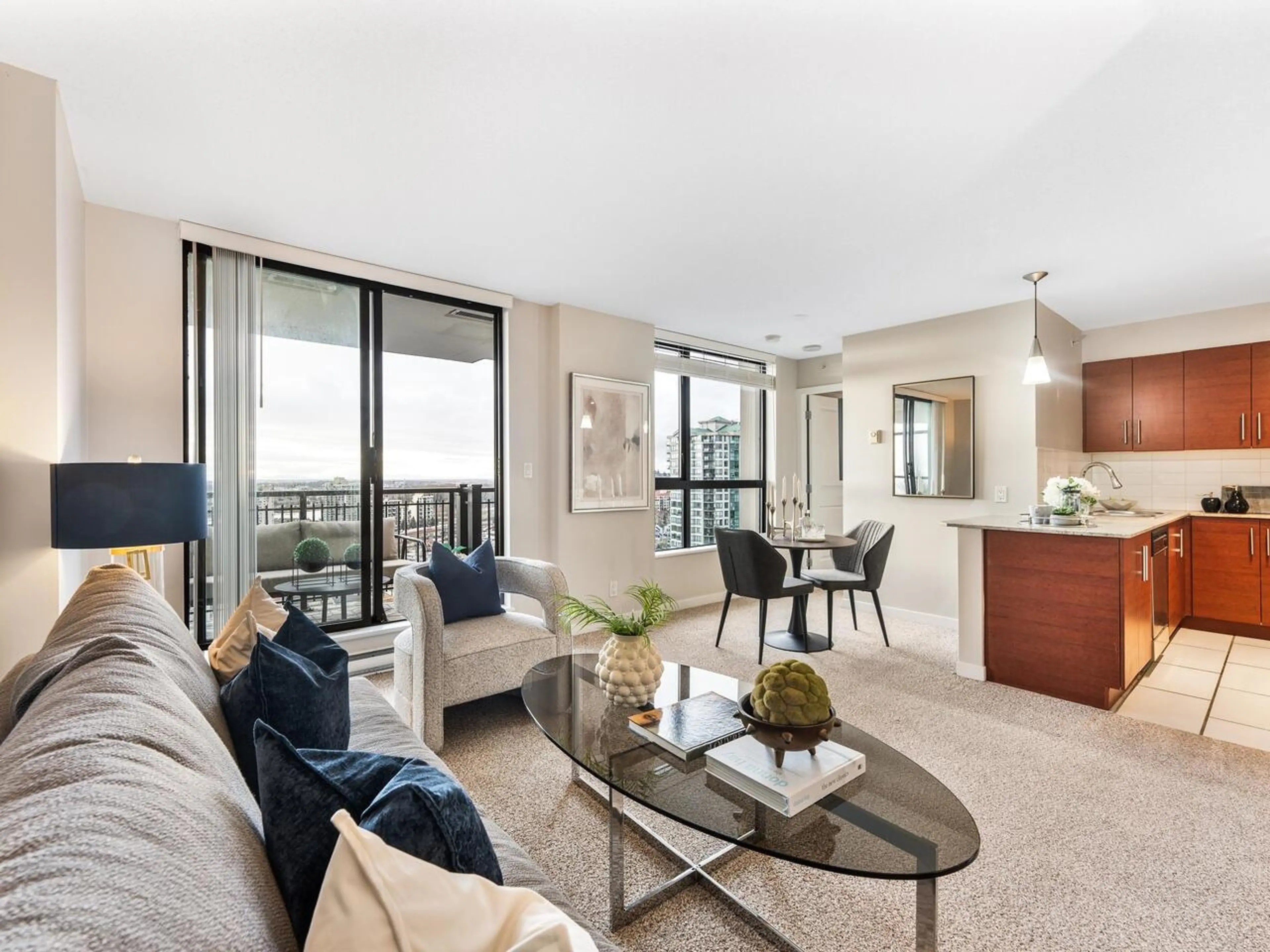 Property at #1402 814 ROYAL AVENUE, New Westminster, BC