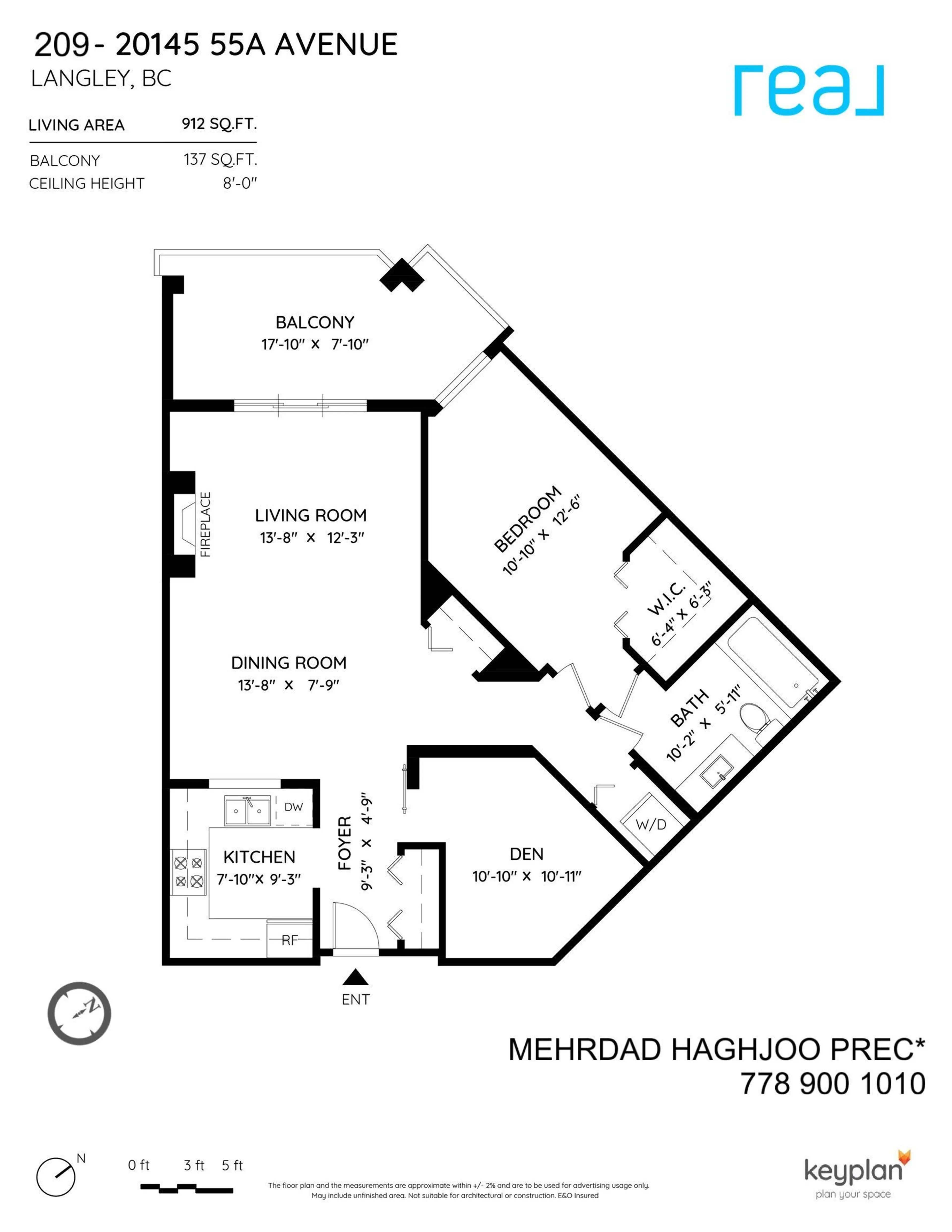 Property at #209 20145 55A AVENUE, Langley, BC