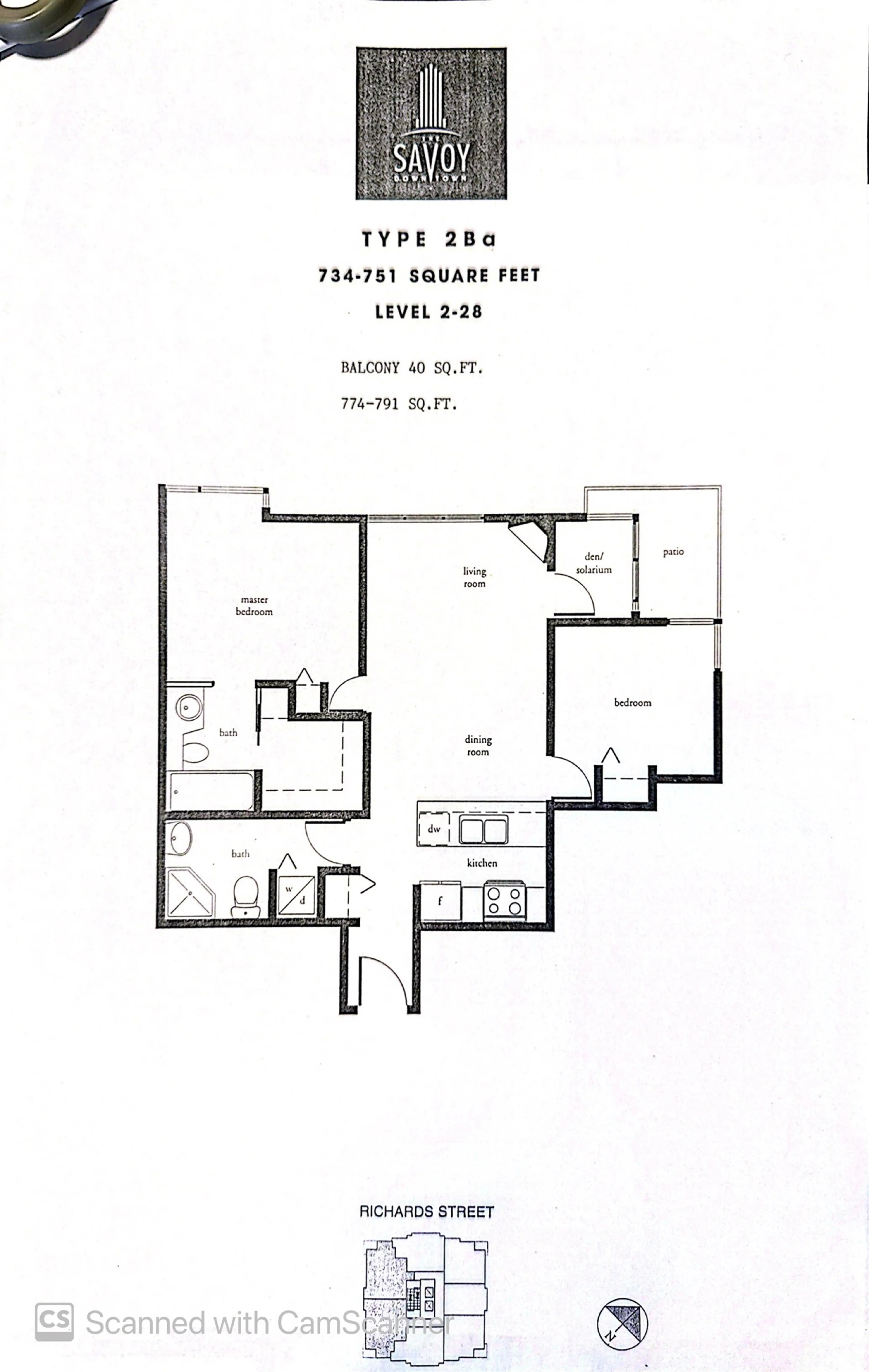 Property at #906 928 RICHARDS STREET, Vancouver, BC