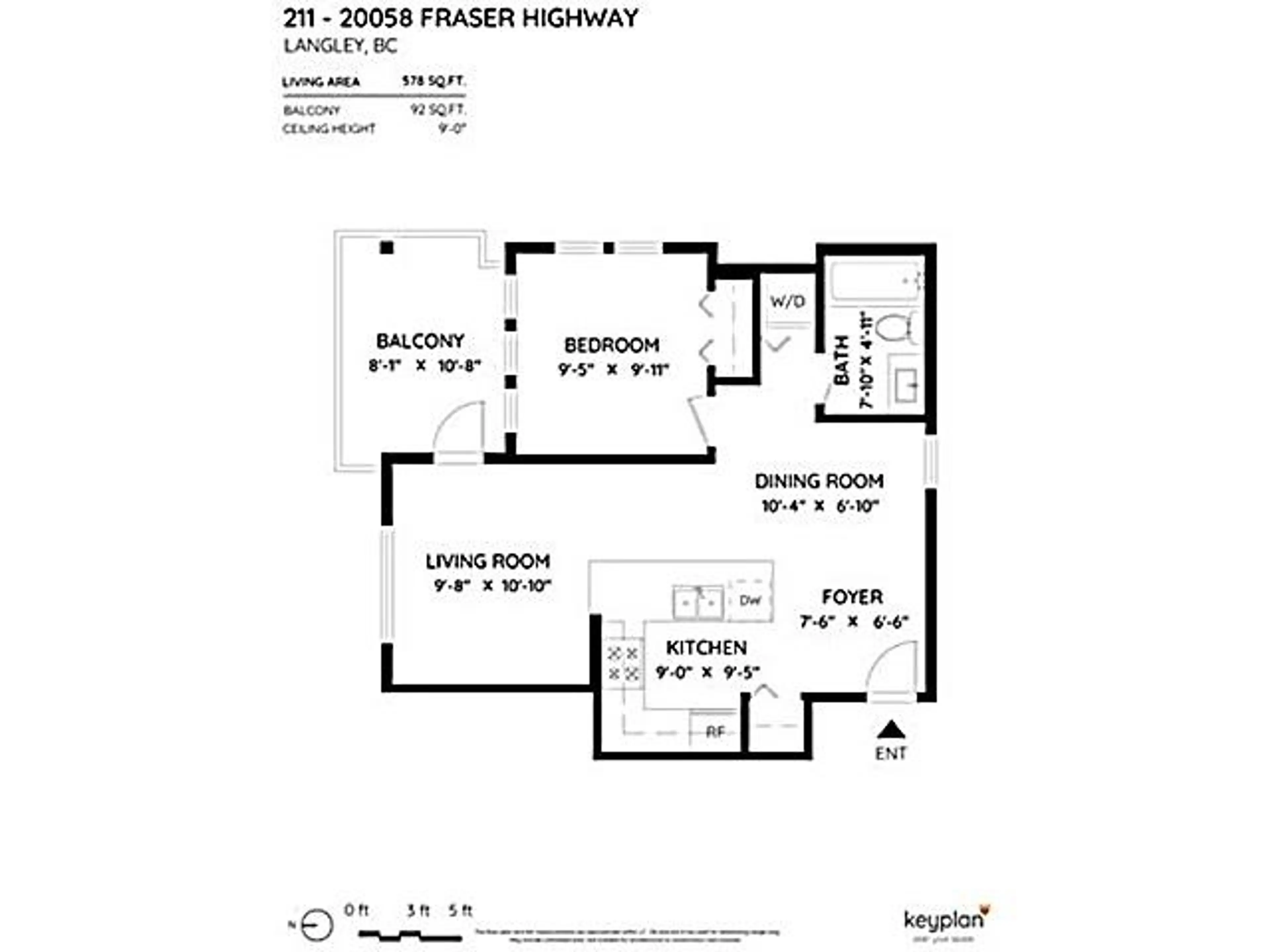 Property at #211 20058 FRASER HIGHWAY, Langley, BC