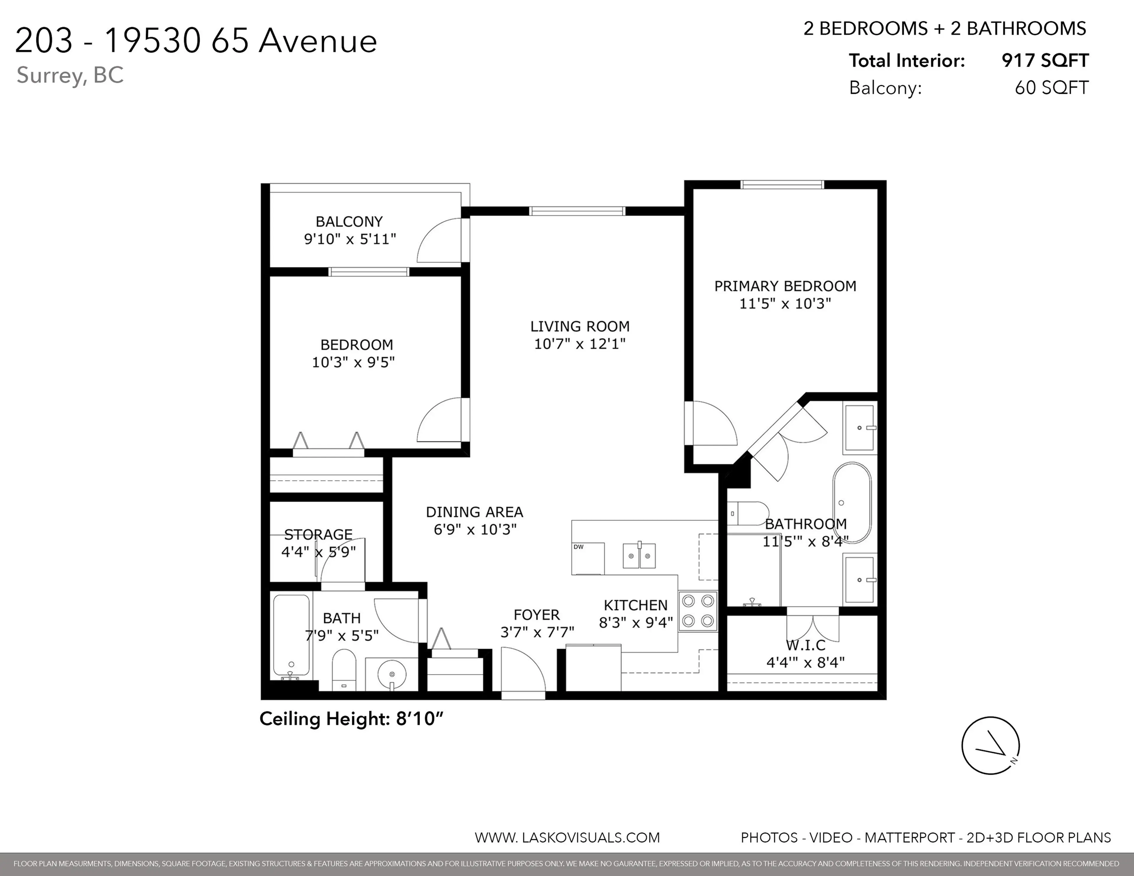 Property at #203 19530 65 AVENUE, Surrey, BC