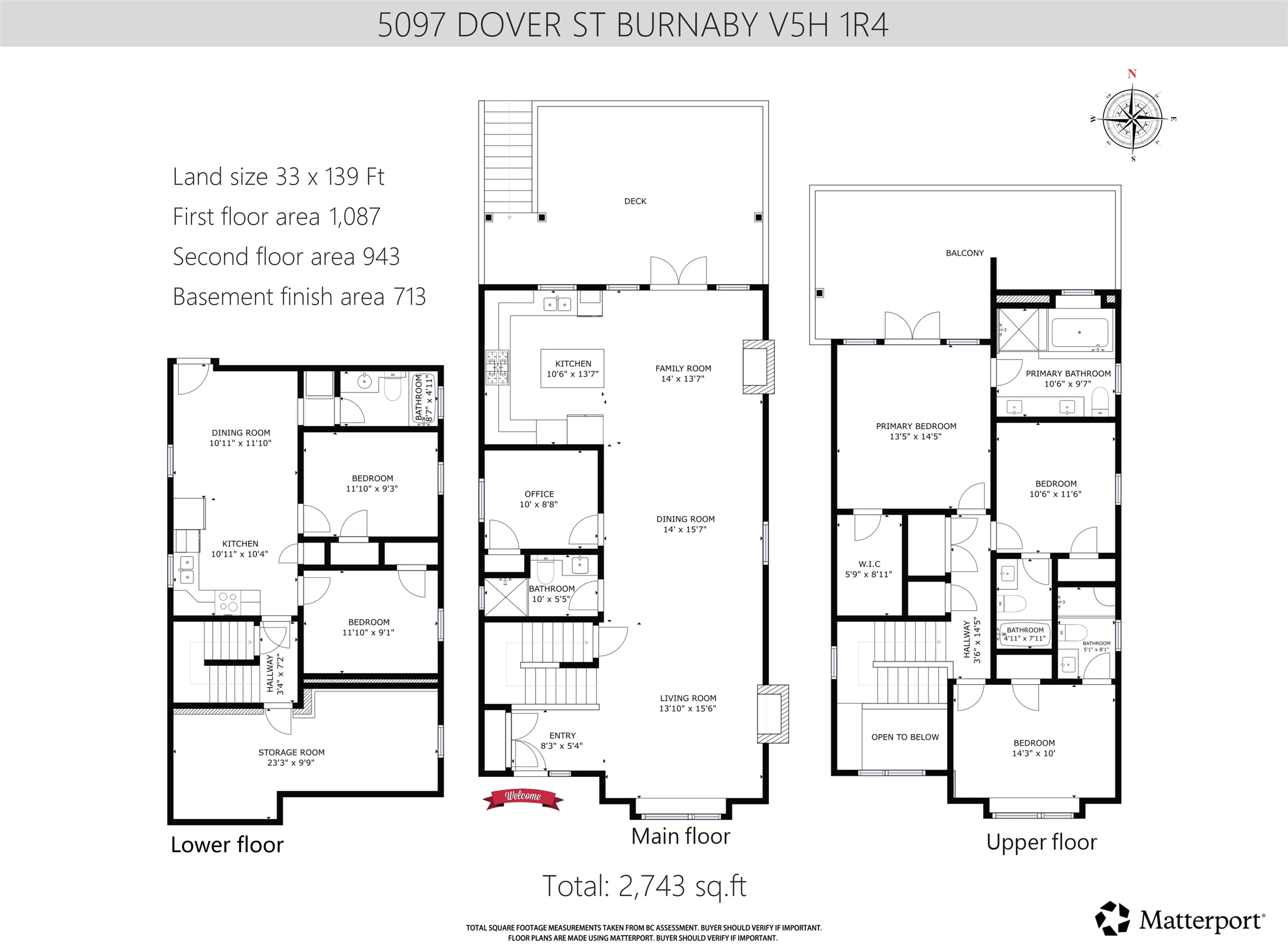 Property at 5097 DOVER STREET, Burnaby, BC