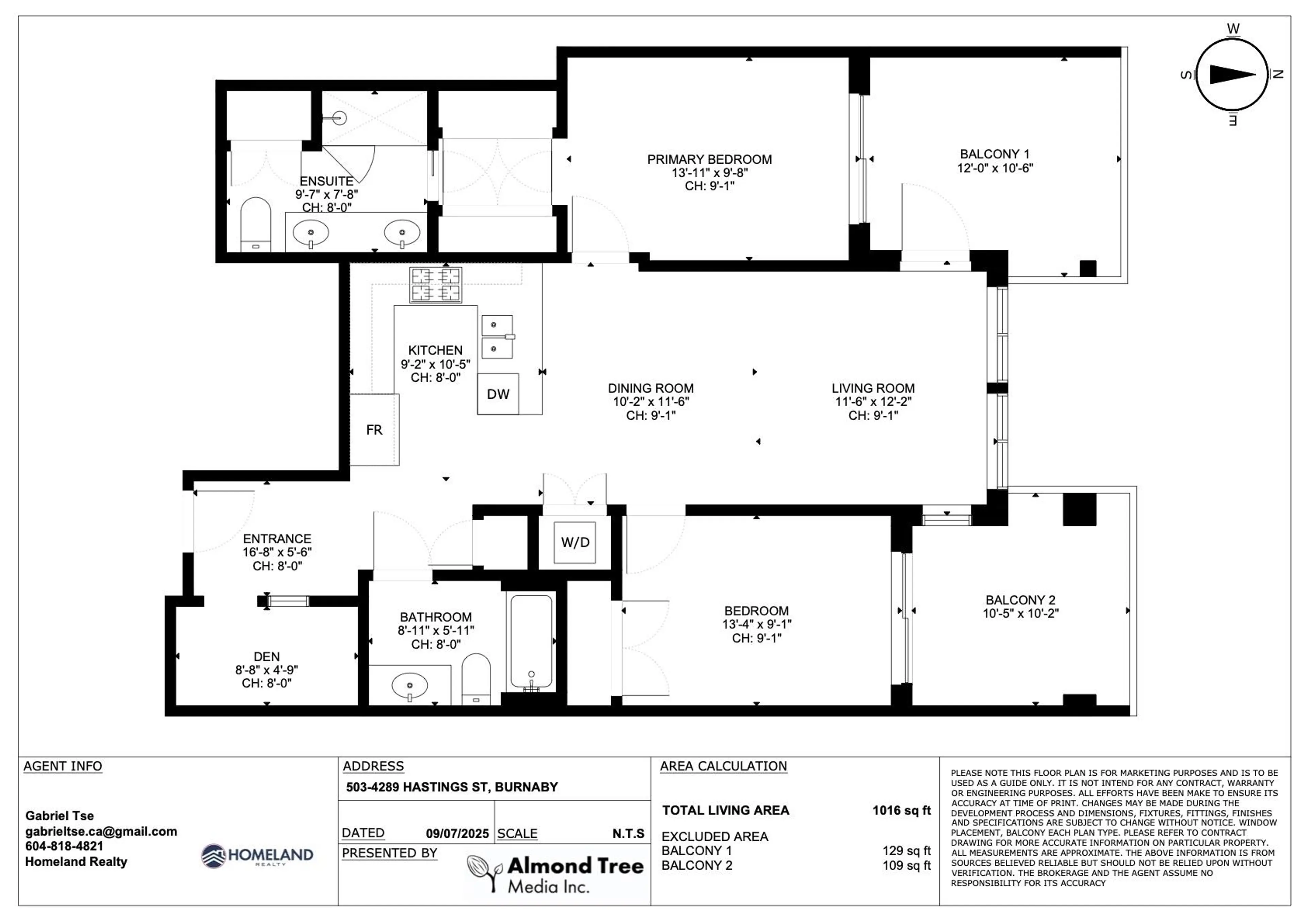 Property at #503 4289 HASTINGS STREET, Burnaby, BC