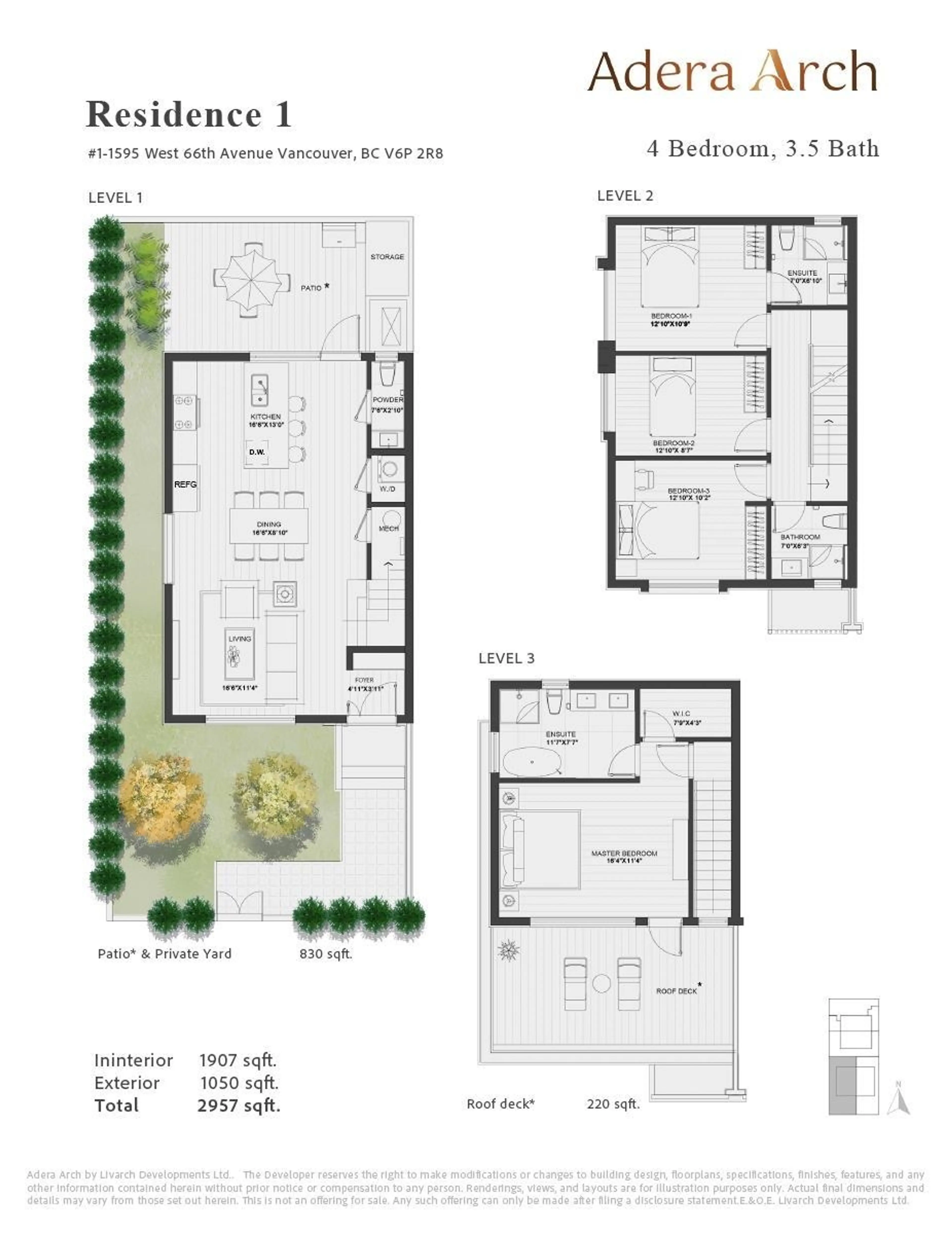 Property at #1 1595 W 66TH AVENUE, Vancouver, BC