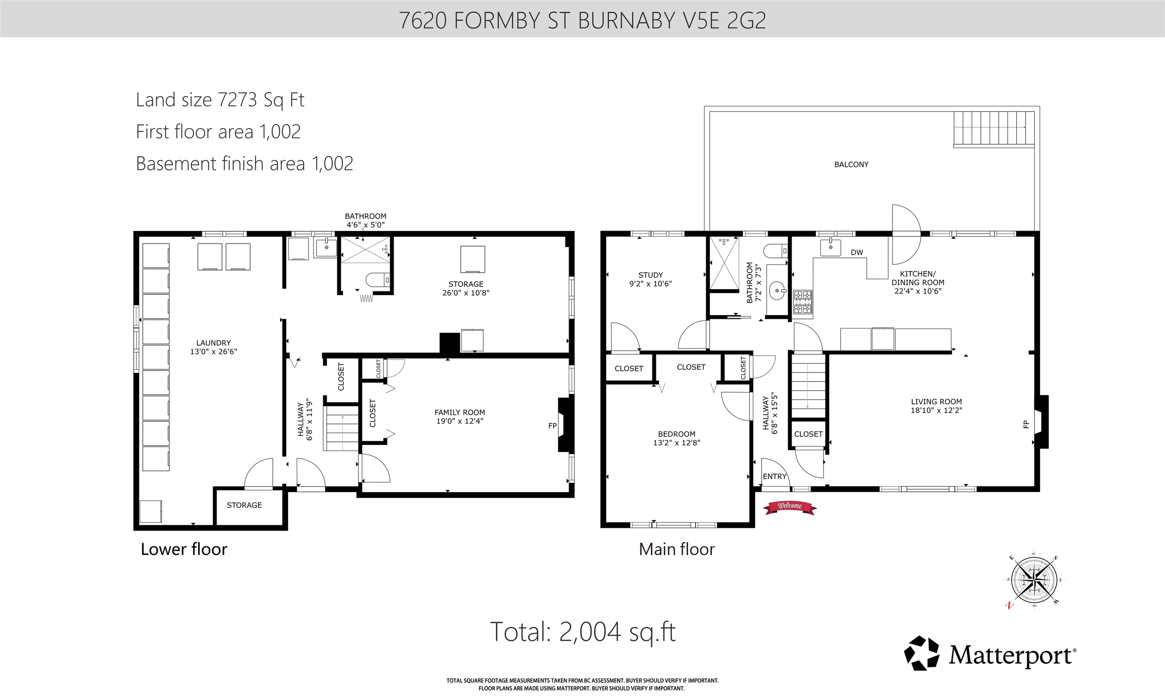 Property at 7620 FORMBY STREET, Burnaby, BC