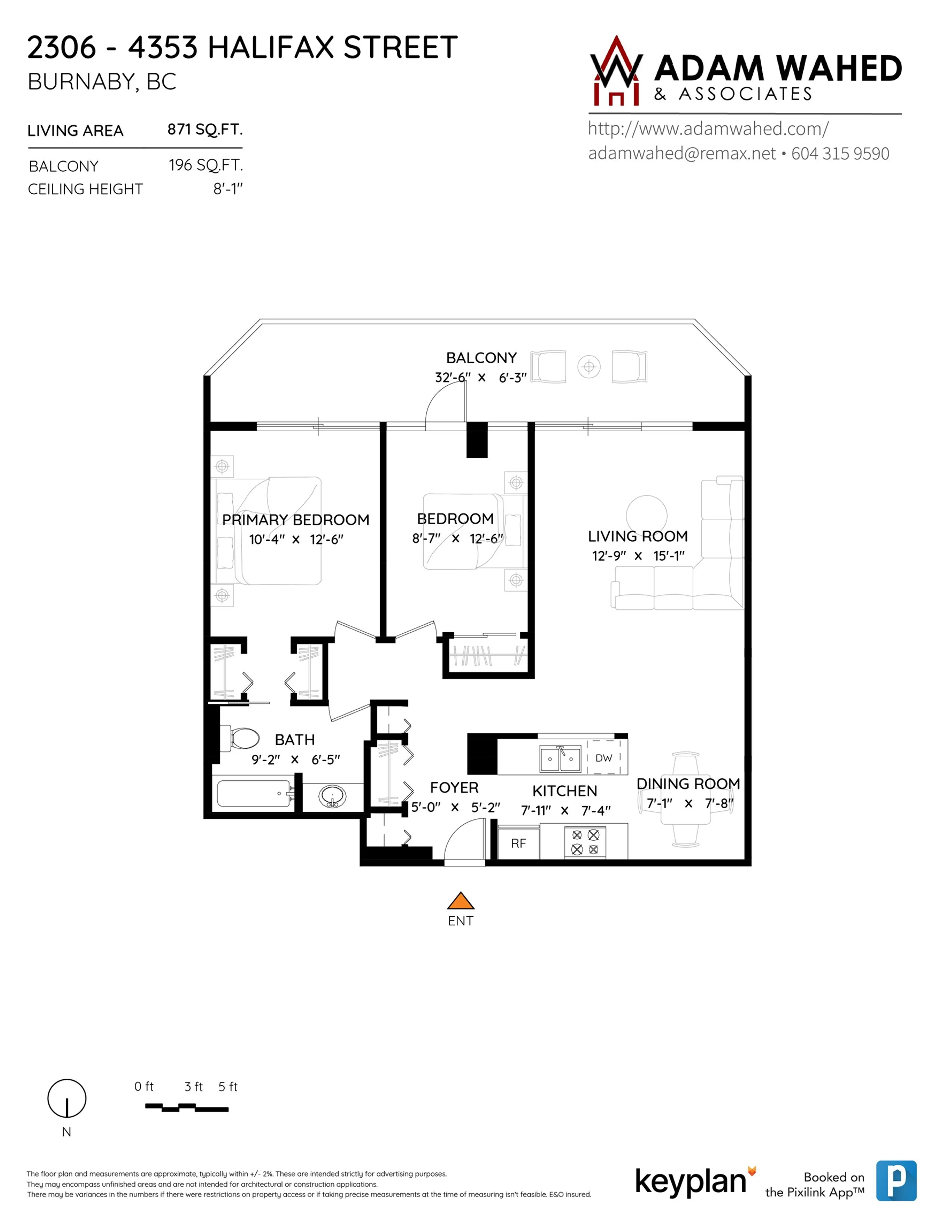 Property at #2306 4353 HALIFAX STREET, Burnaby, BC