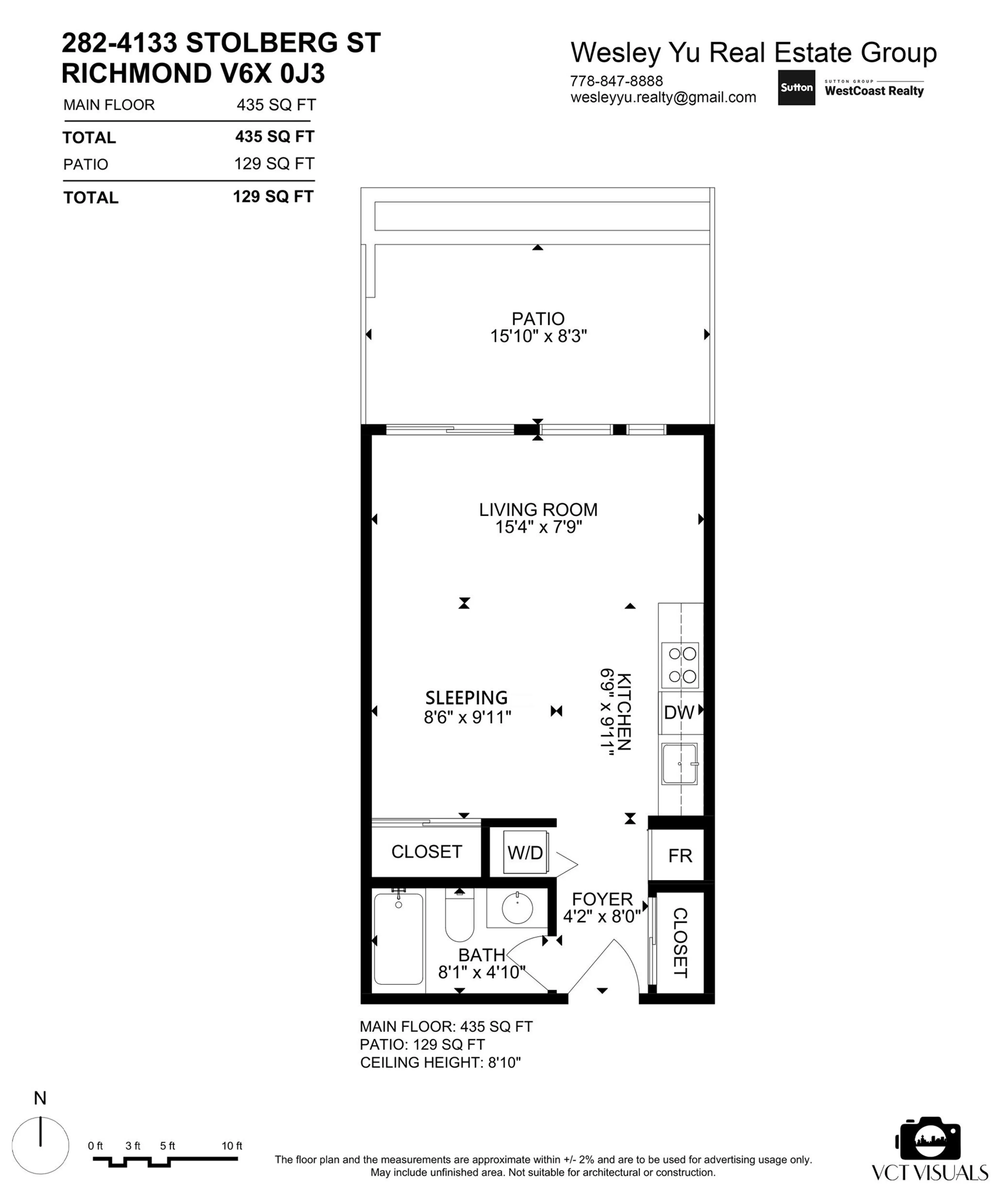 Property at #282 4133 STOLBERG STREET, Richmond, BC