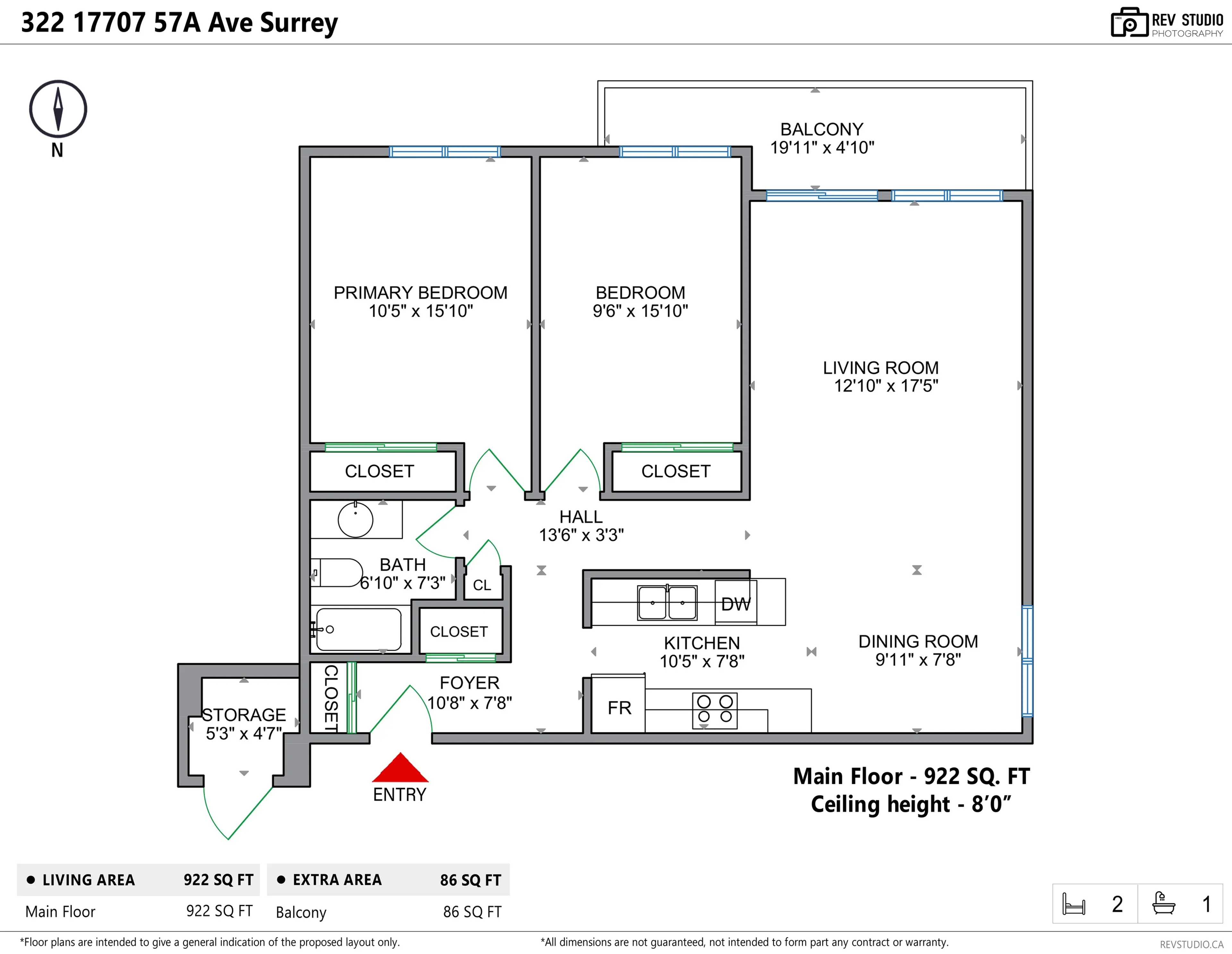 Property at #322 17707 57A AVENUE, Surrey, BC
