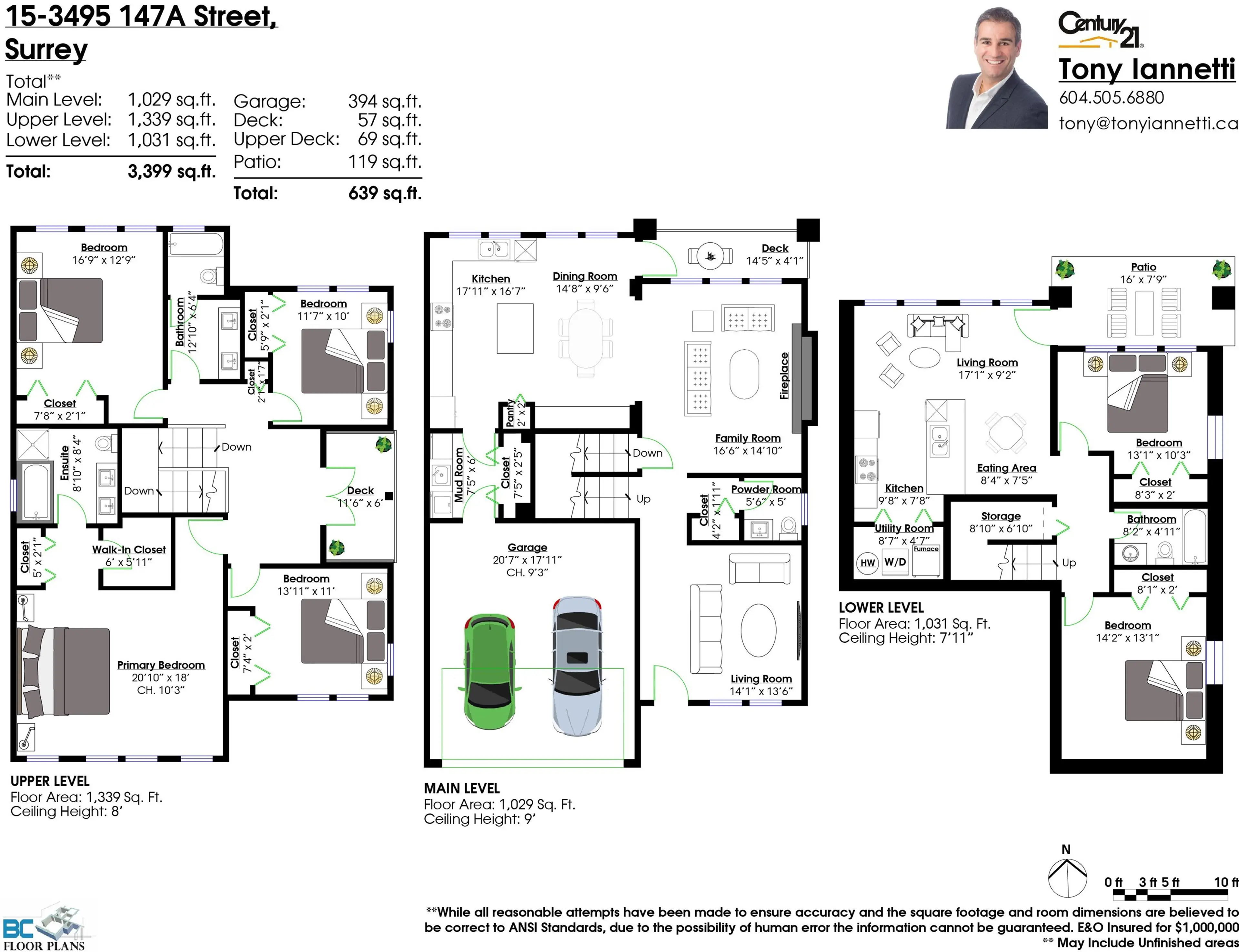 Property at #15 3495 147A STREET, Surrey, BC