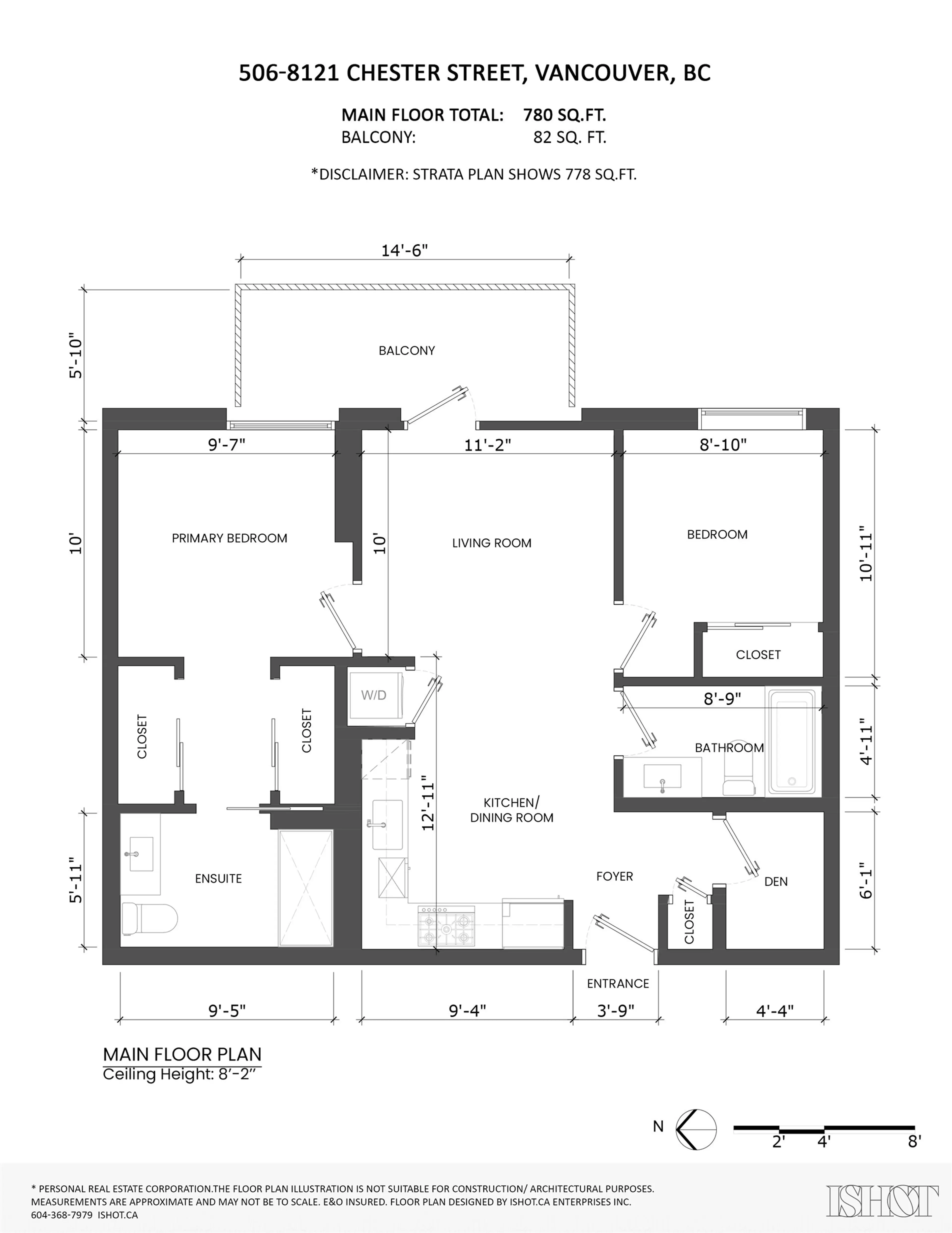 Property at #506 8121 CHESTER STREET, Vancouver, BC