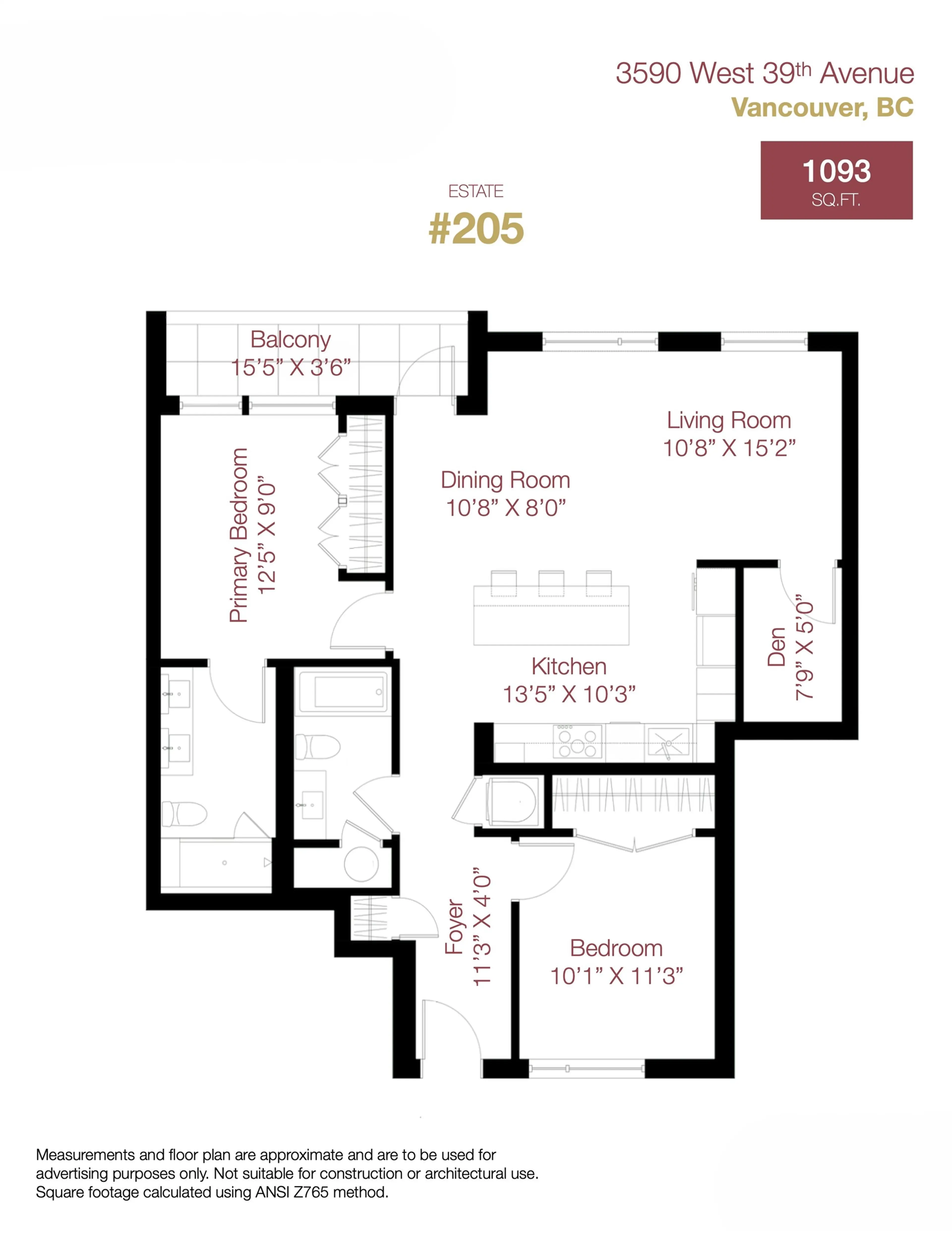 Property at #205 3590 W 39TH AVENUE, Vancouver, BC