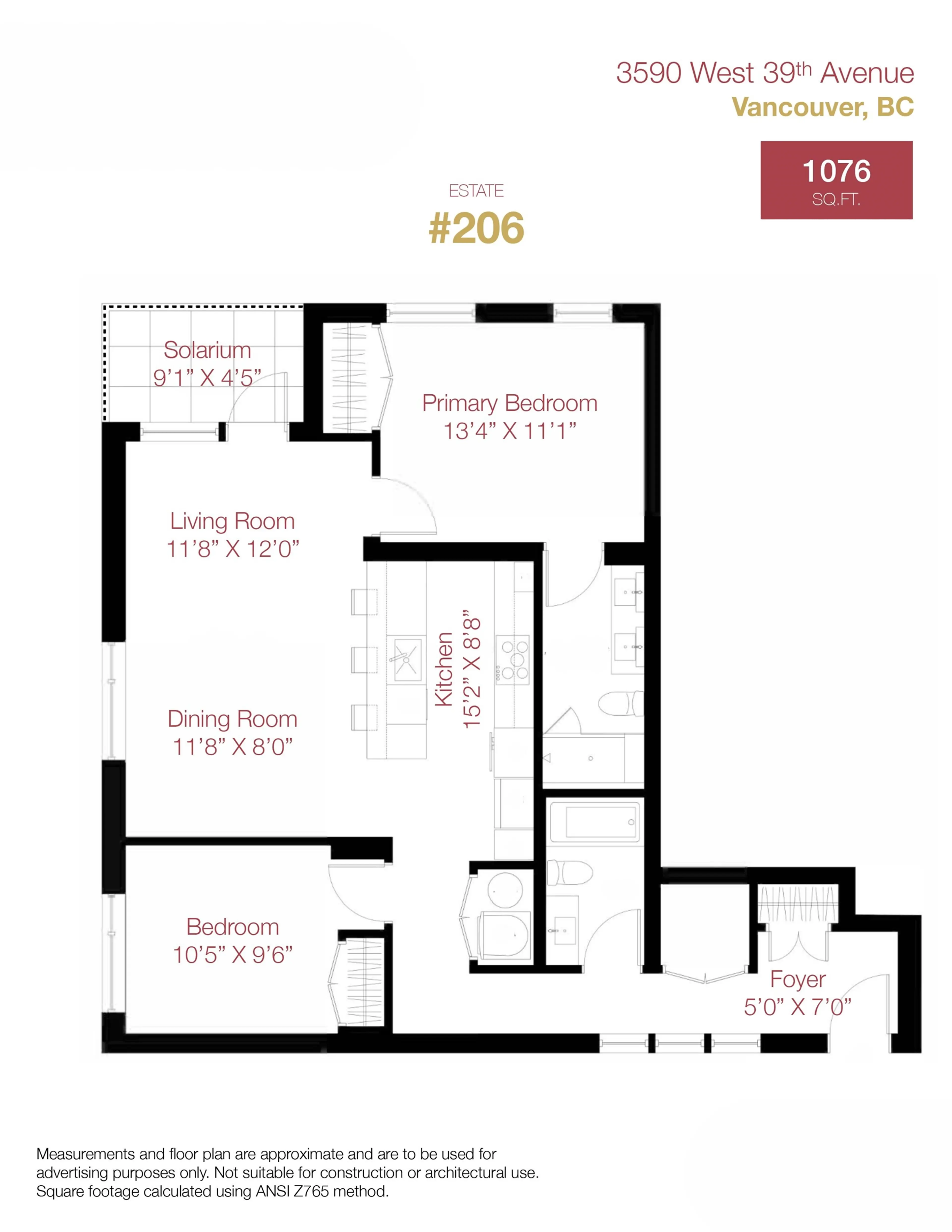 Property at #206 3590 W 39TH AVENUE, Vancouver, BC