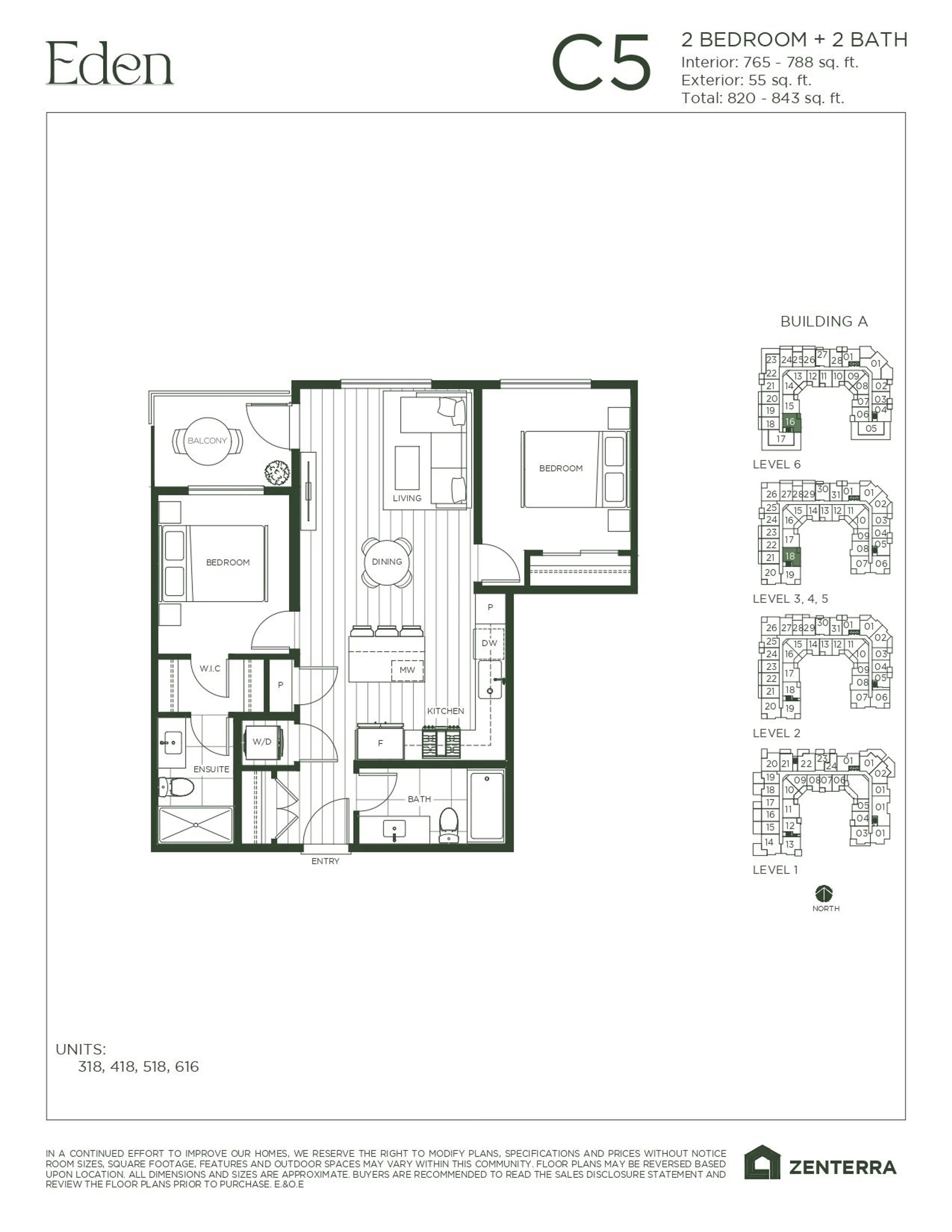 Property at #A616 19936 77 AVENUE, Langley, BC