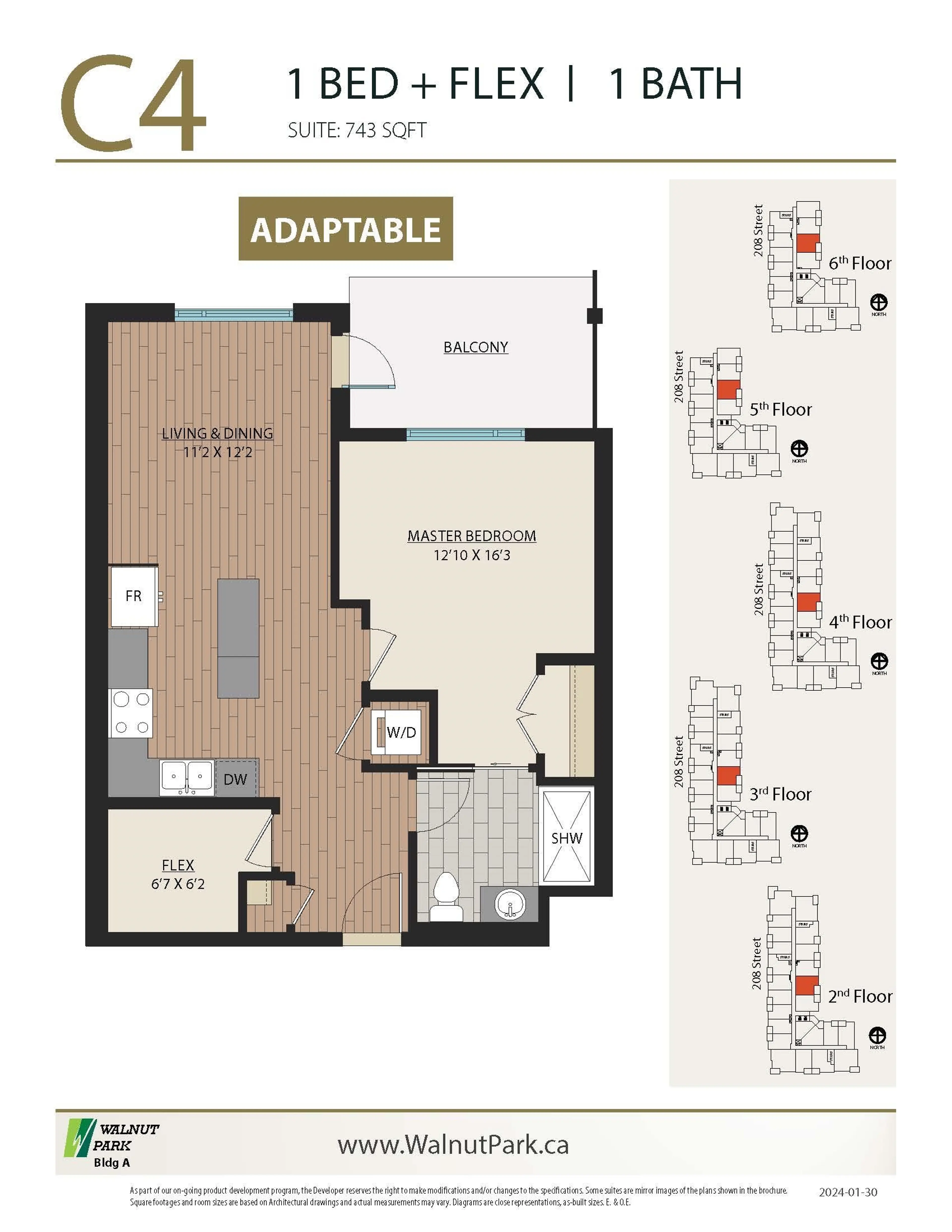 Property at #A633 8233 208B STREET STREET, Langley, BC