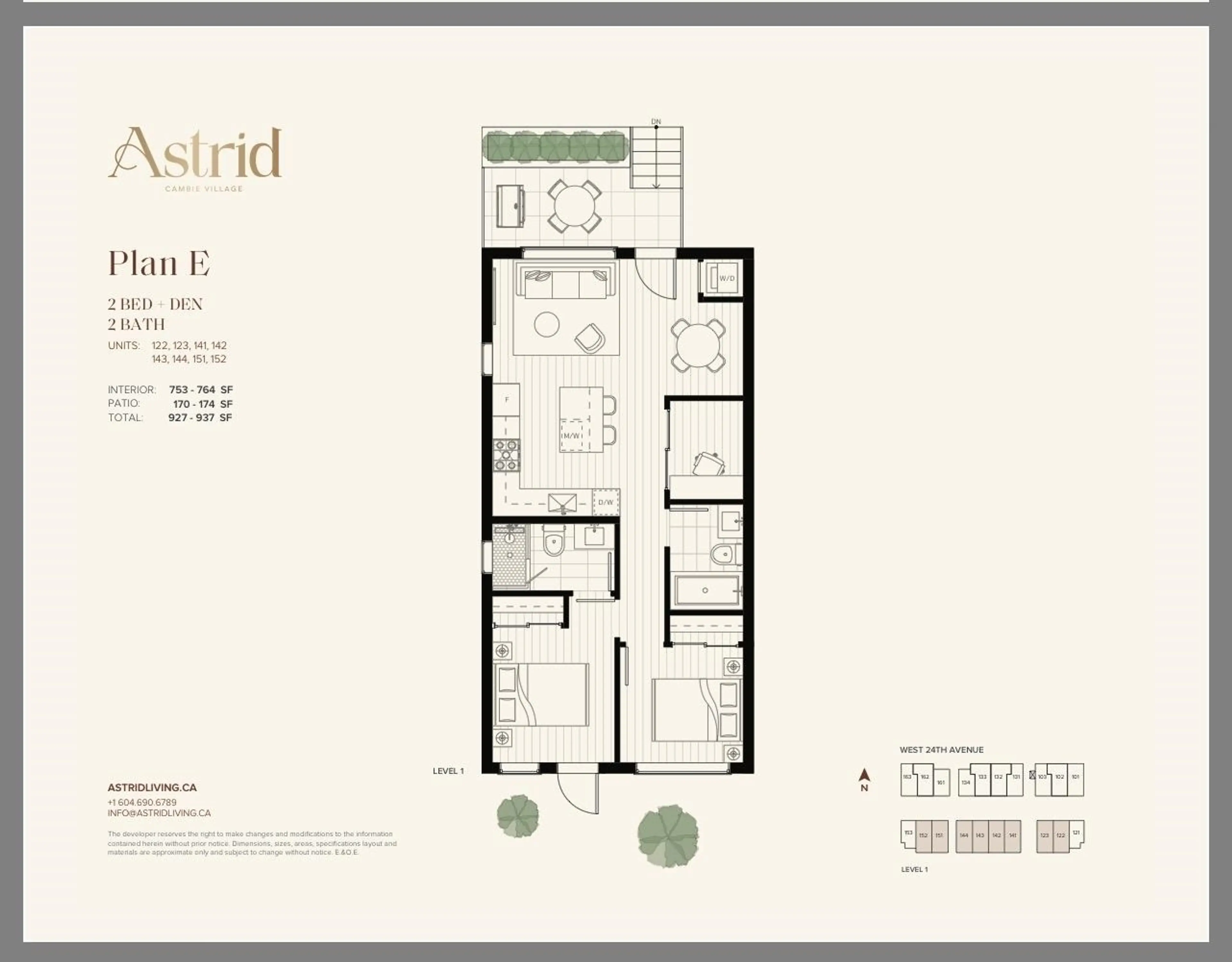 Property at #122 578 W 24 AVENUE, Vancouver, BC