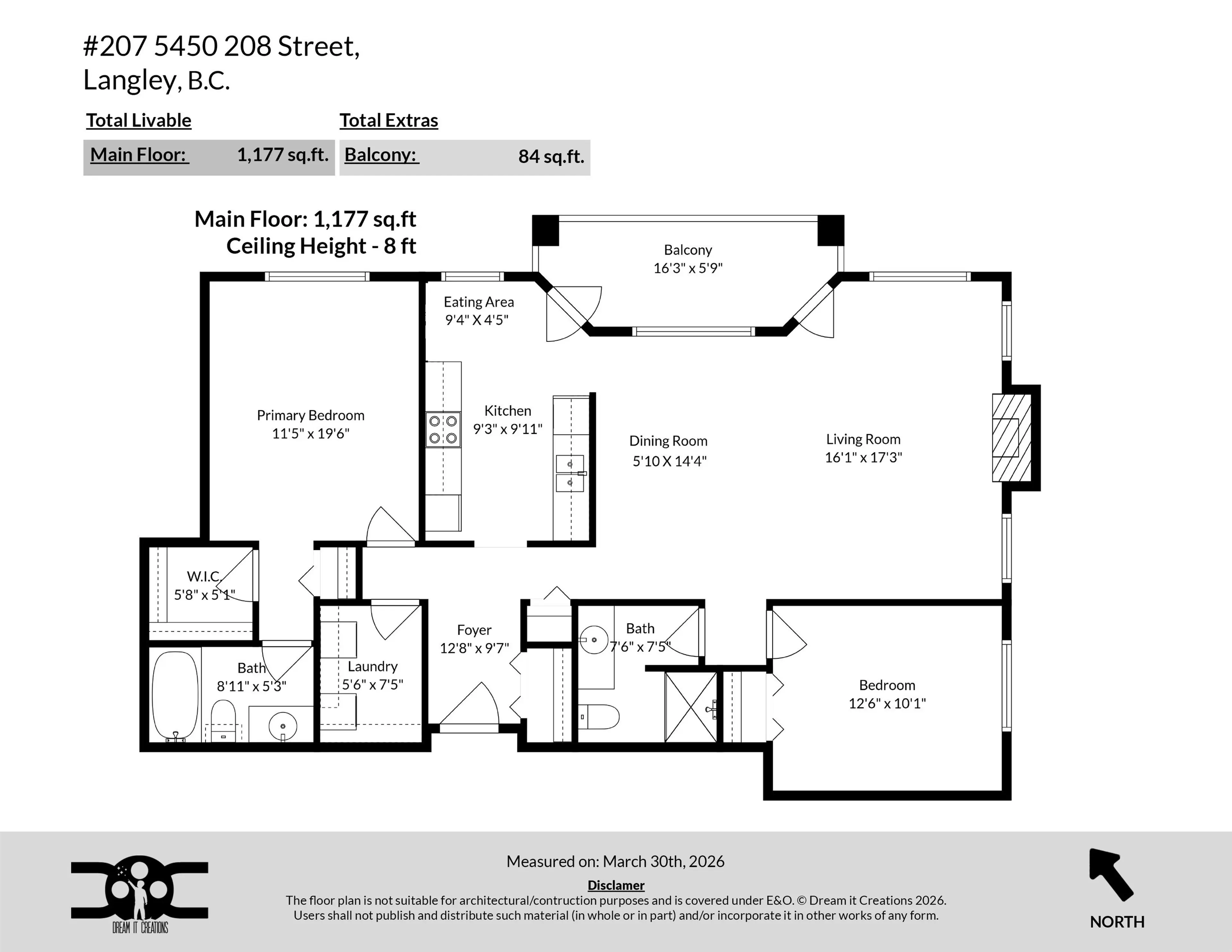 Property at #207 5450 208TH STREET, Langley, BC