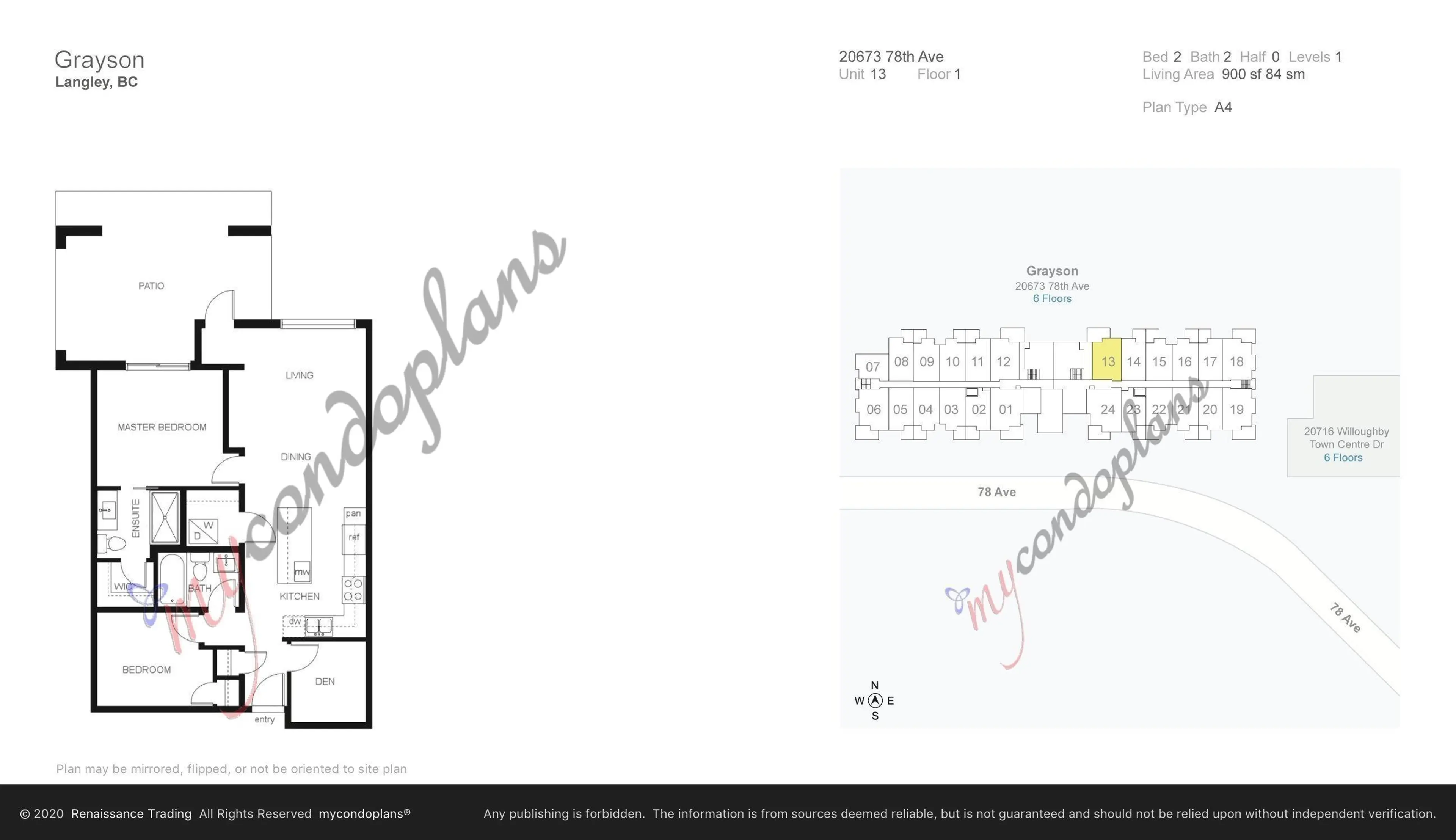 Property at #113 20673 78 AVENUE, Langley, BC