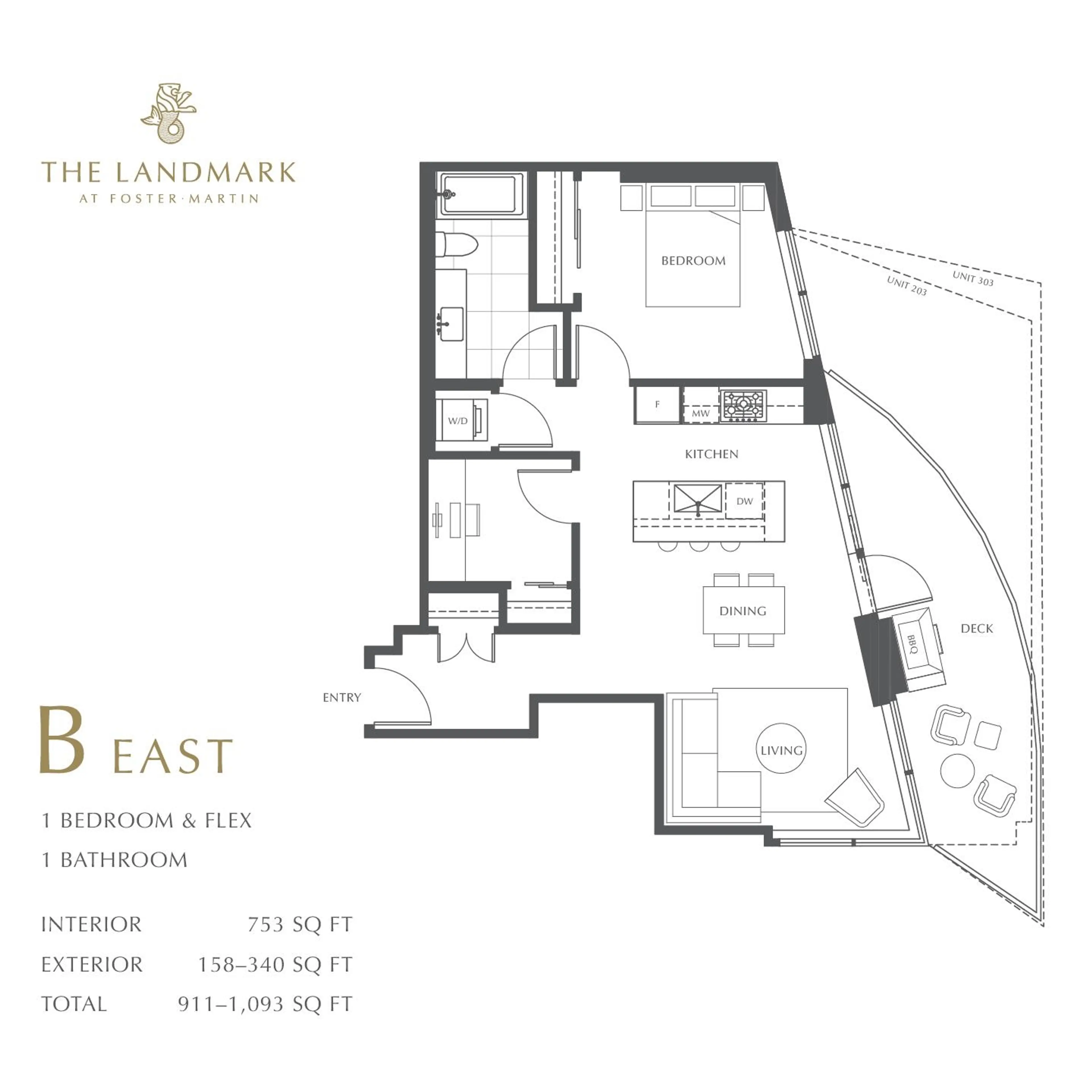 Property at #2003 1475 FOSTER STREET, White Rock, BC