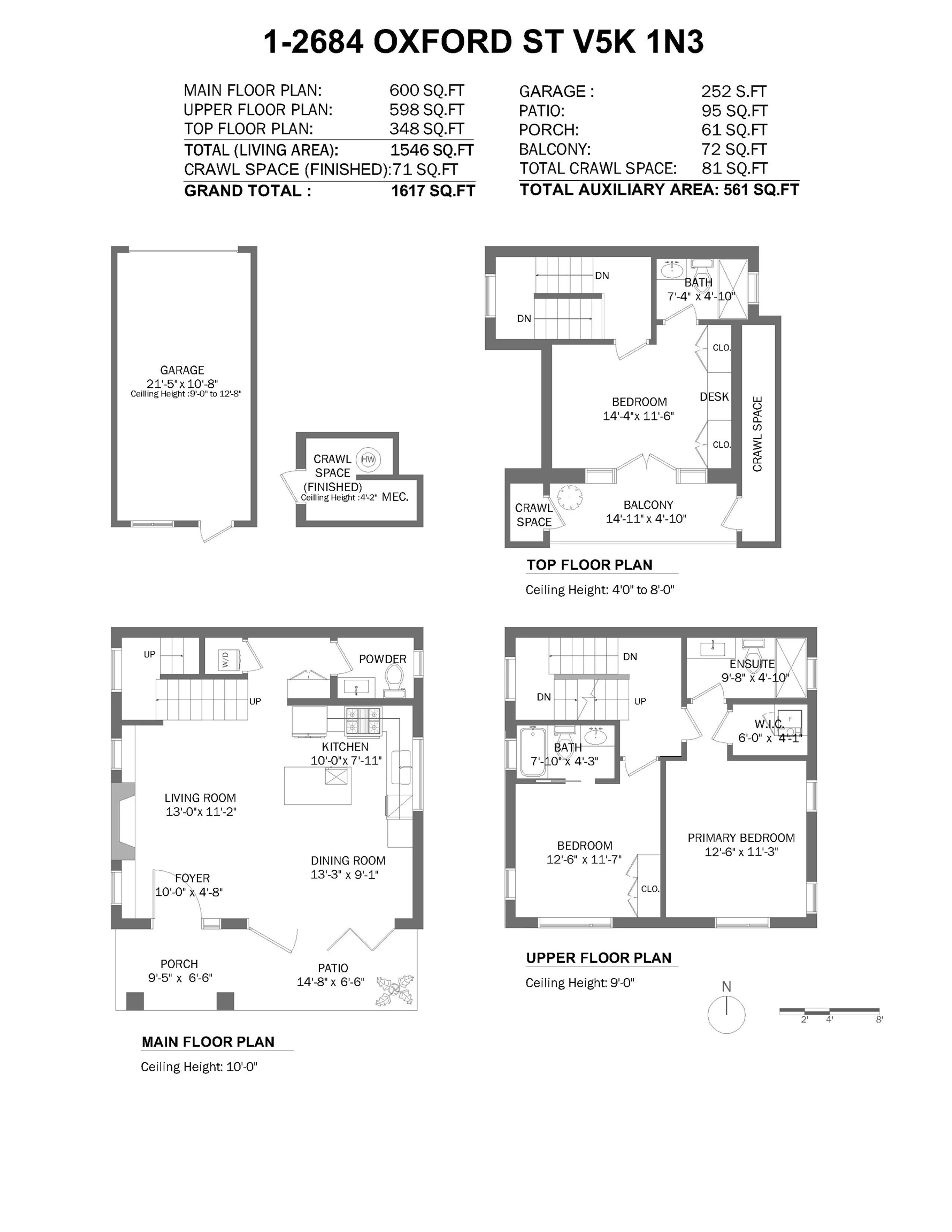 Property at #1 2684 OXFORD STREET, Vancouver, BC