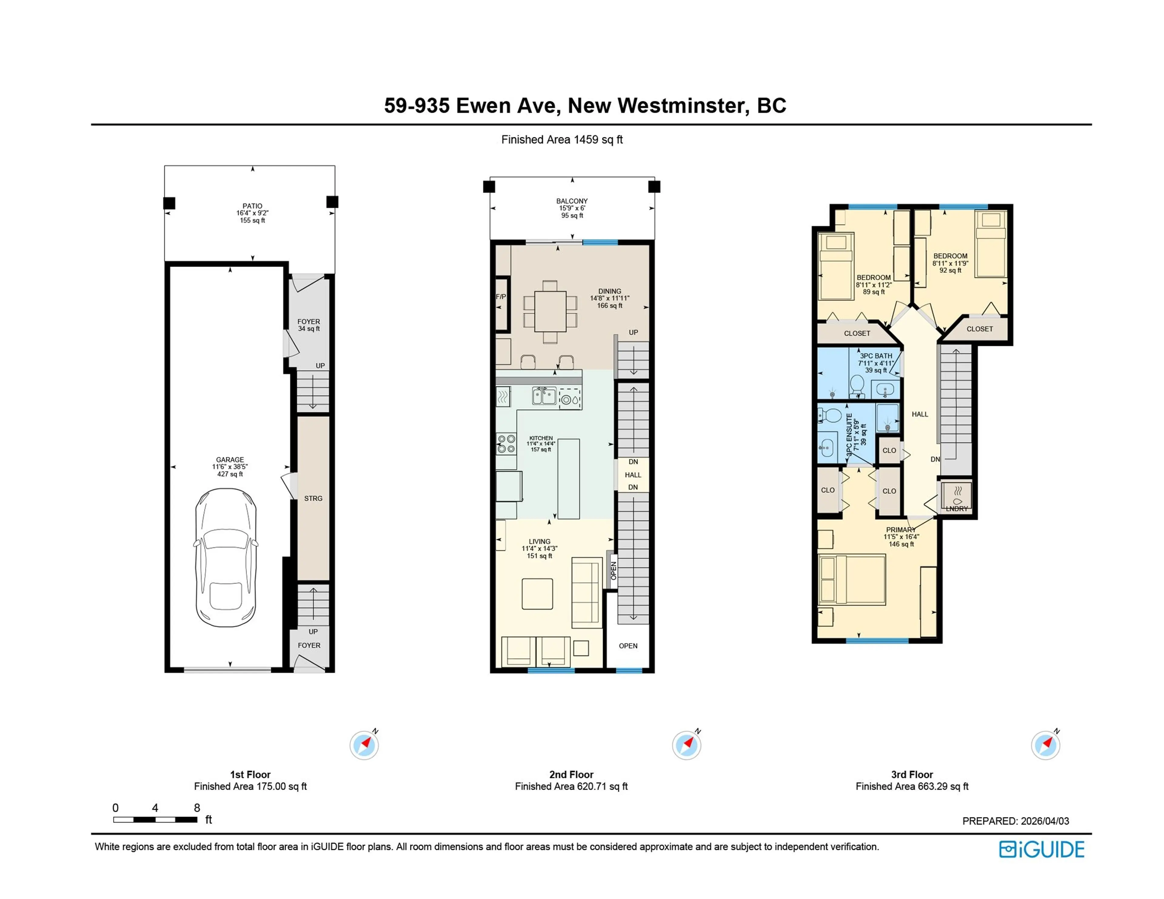 Property at #59 935 EWEN AVENUE, New Westminster, BC