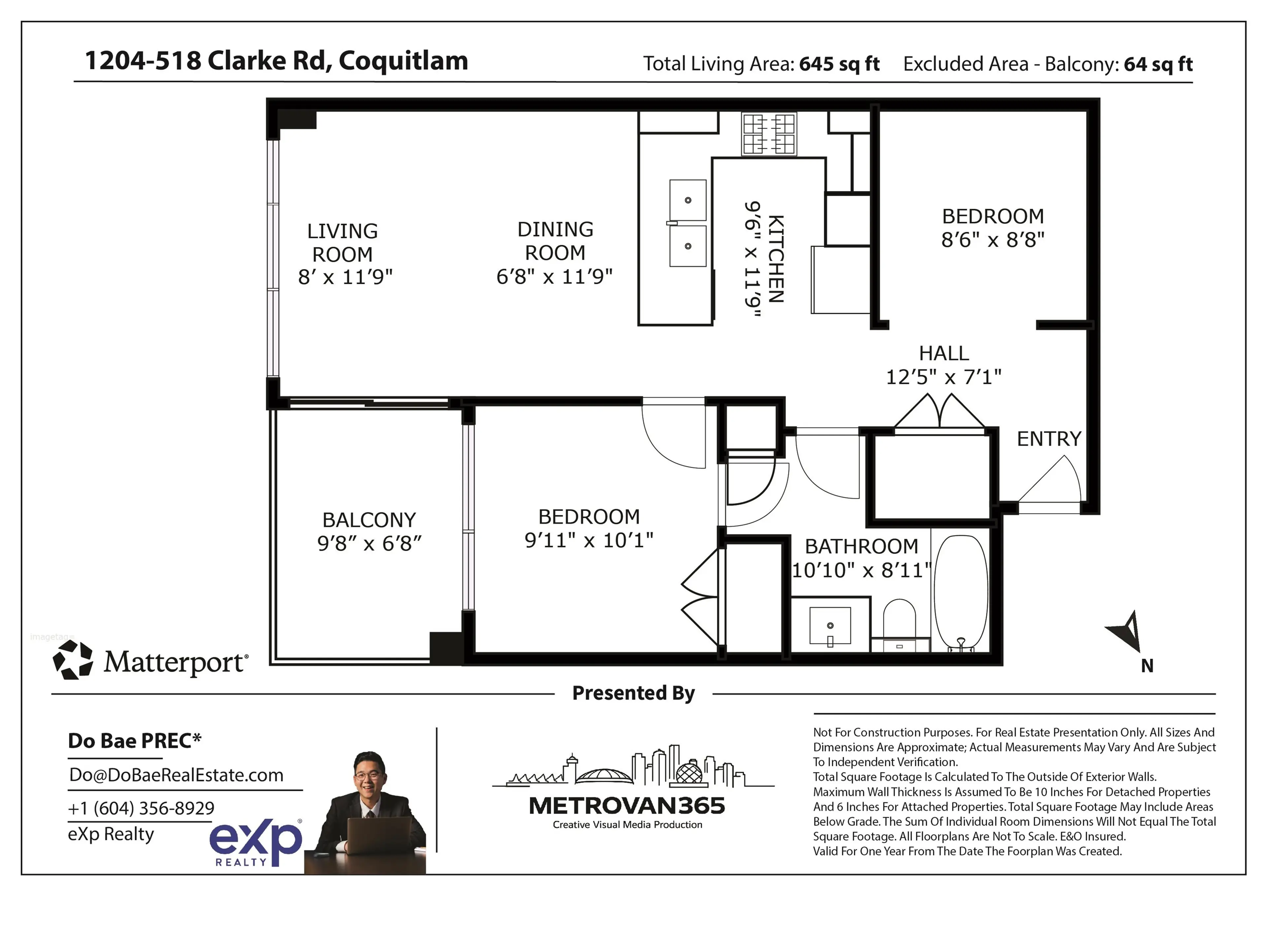 Property at #1204 518 CLARKE ROAD, Coquitlam, BC