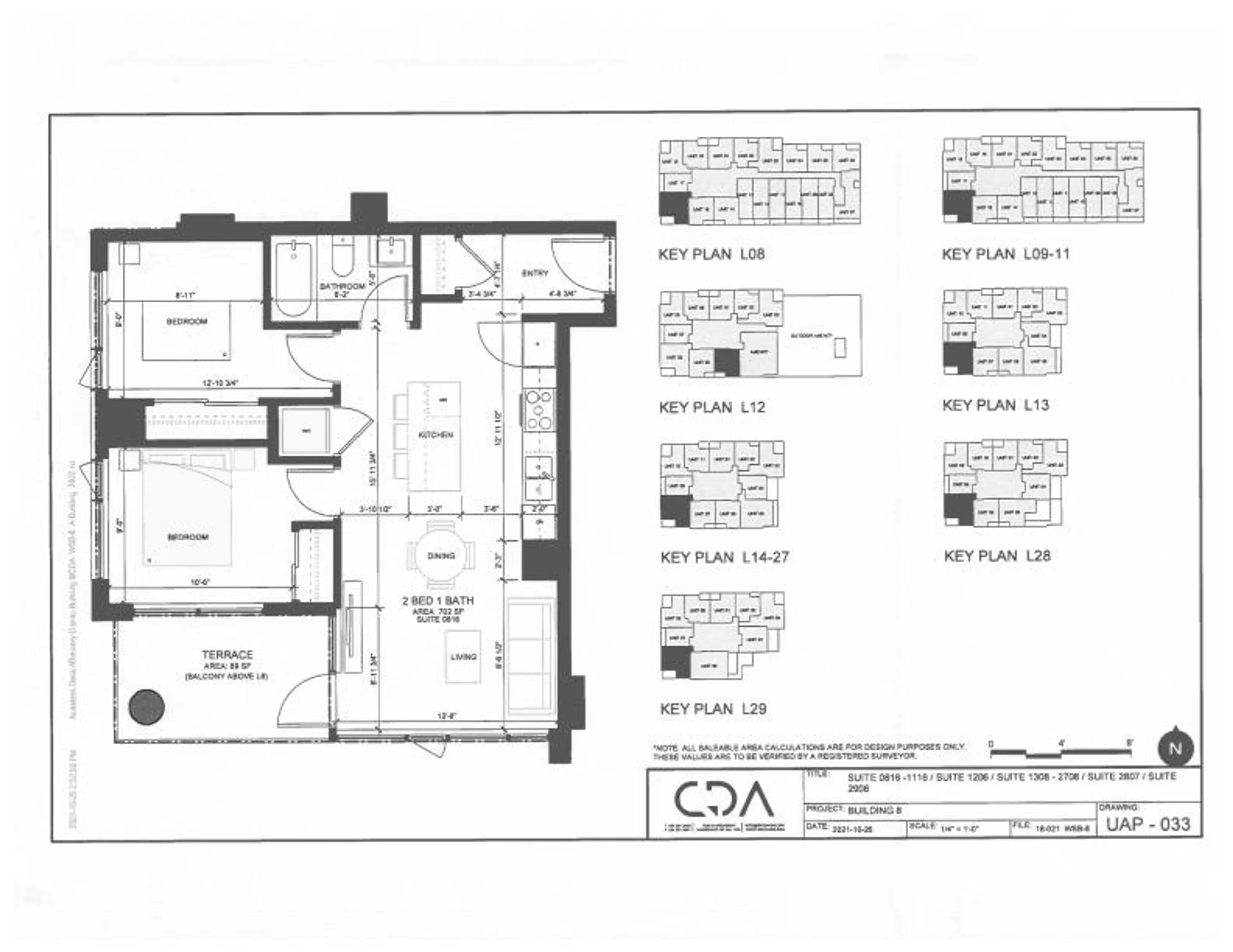 Property at #1408 230 KEARY STREET, New Westminster, BC