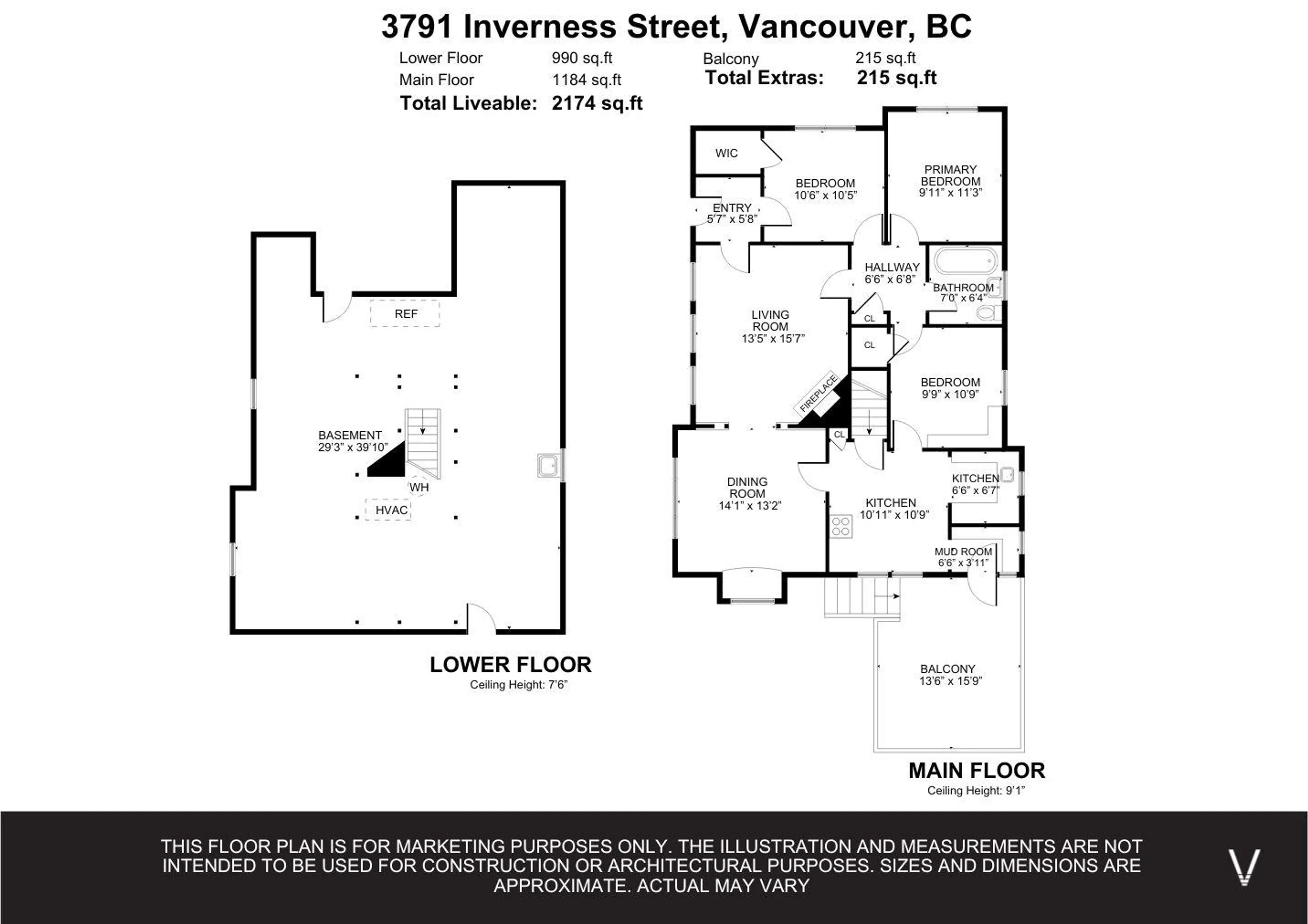 Property at 3791 INVERNESS STREET, Vancouver, BC