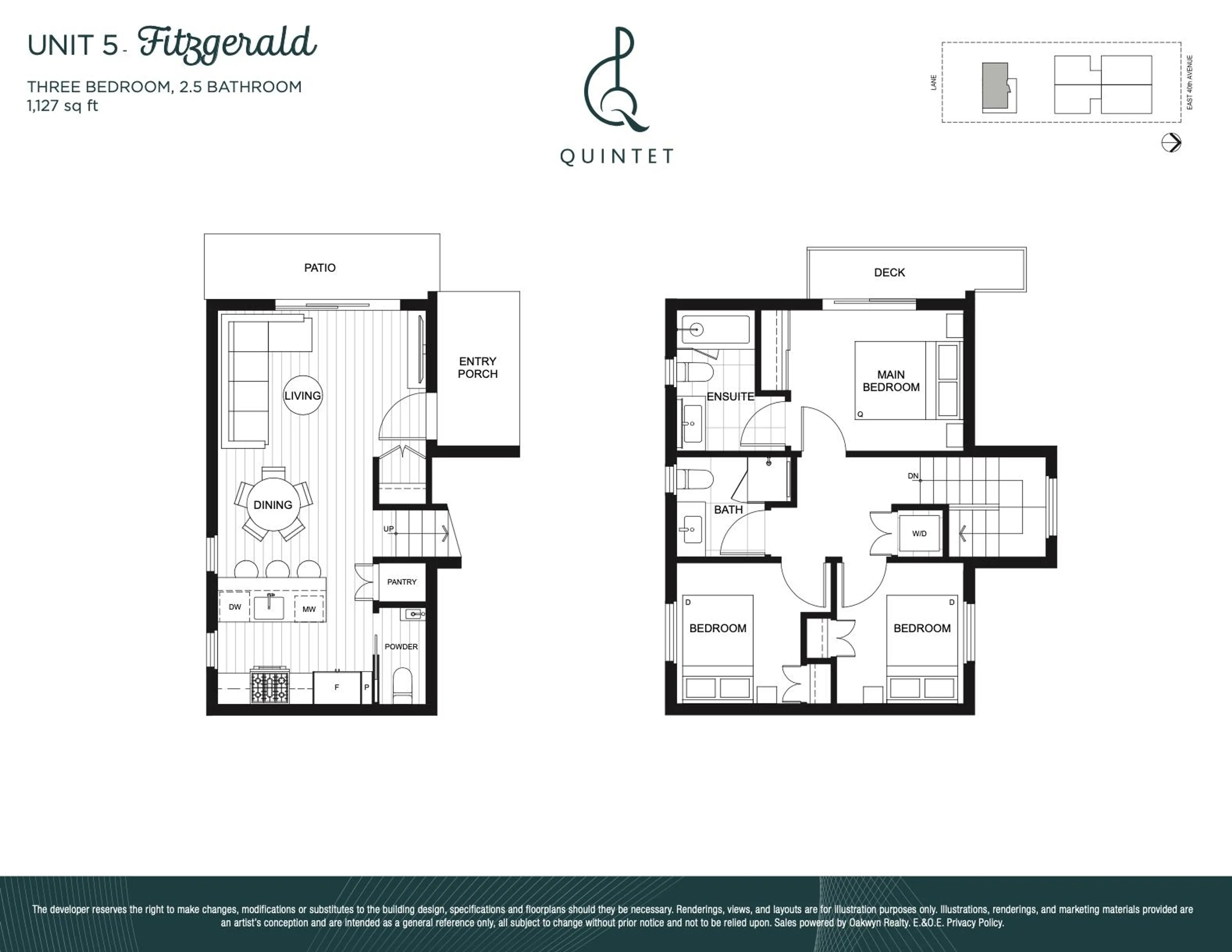 Property at #5 2240 E 40TH AVENUE, Vancouver, BC