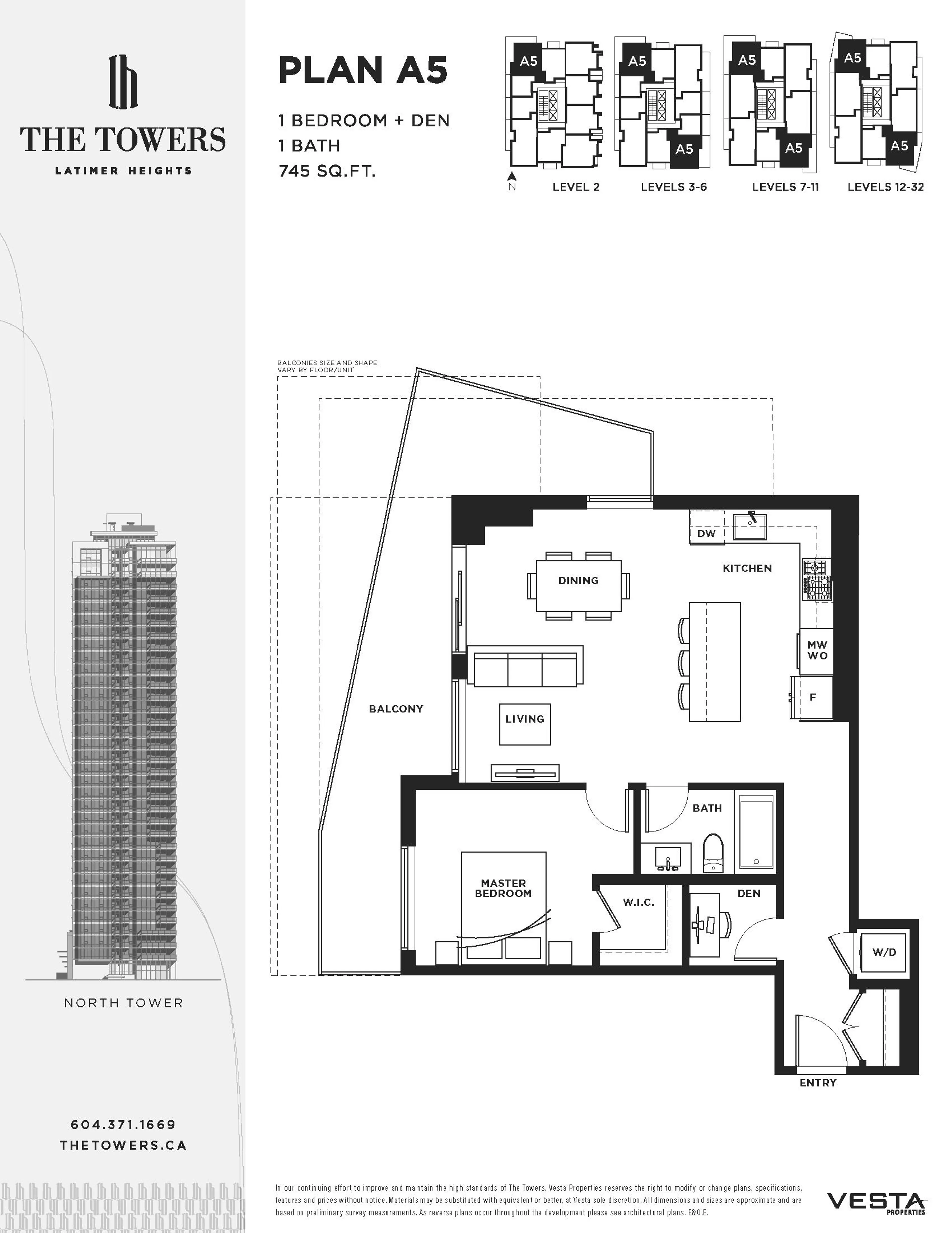 Property at #608 8551 201 STREET, Langley, BC