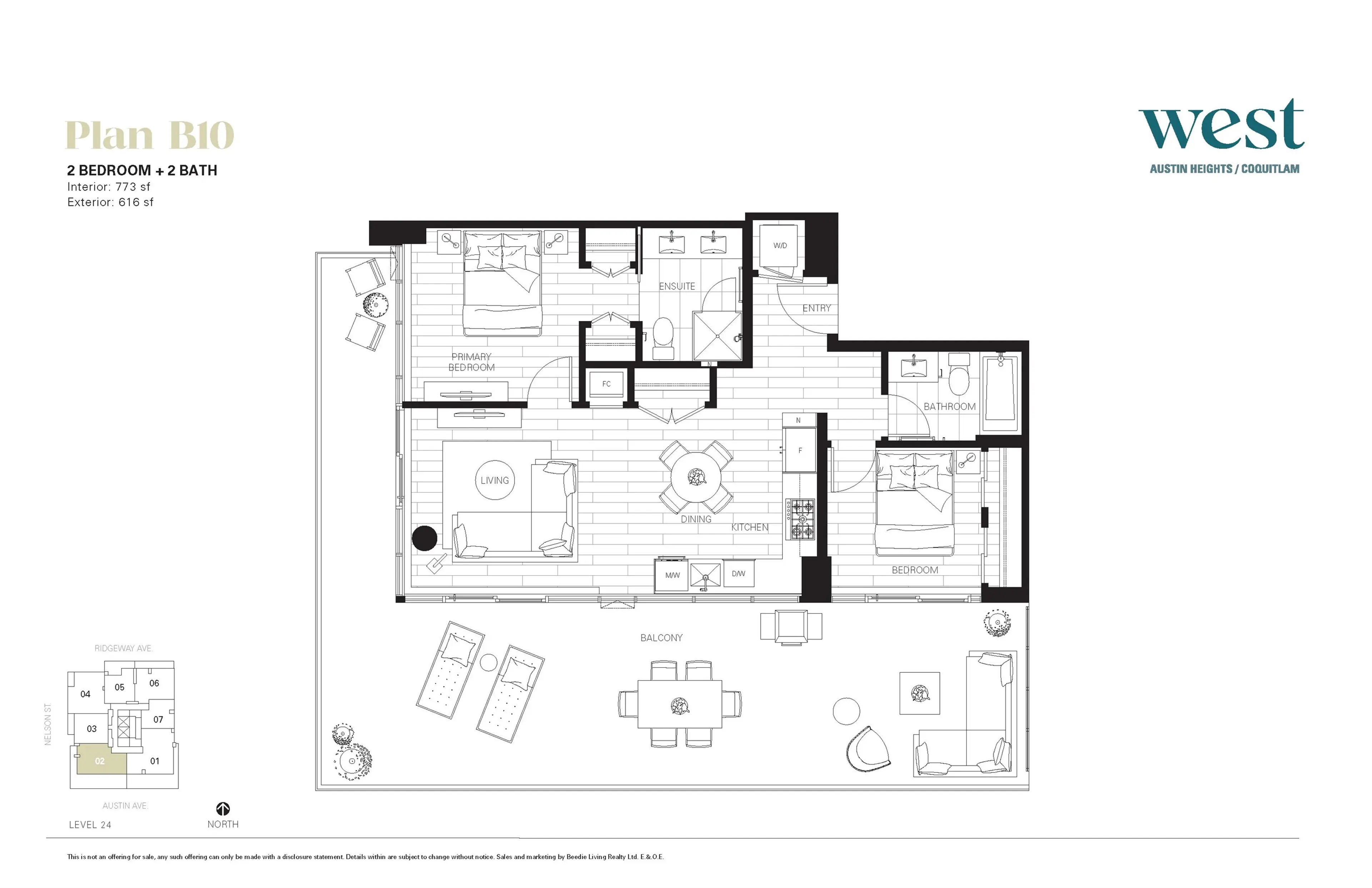 Property at #2402 505 NELSON STREET, Coquitlam, BC