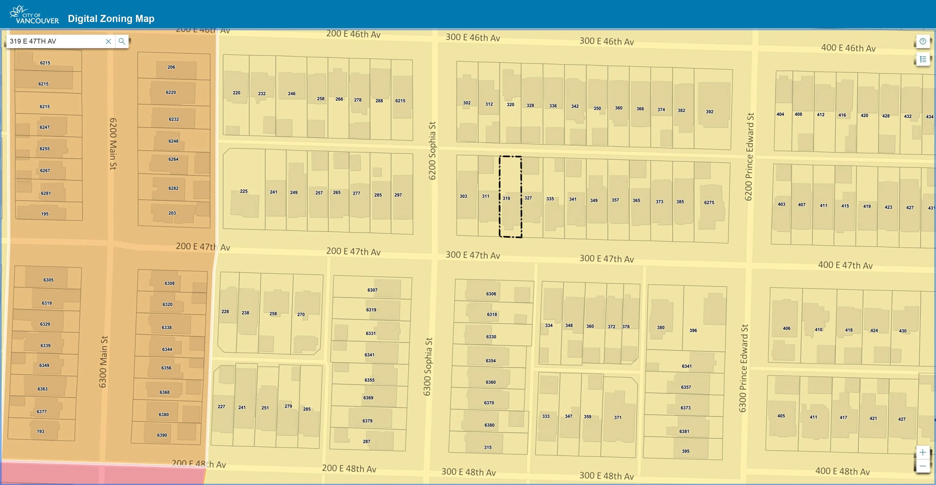 Property at 319 E 47TH AVENUE, Vancouver, BC