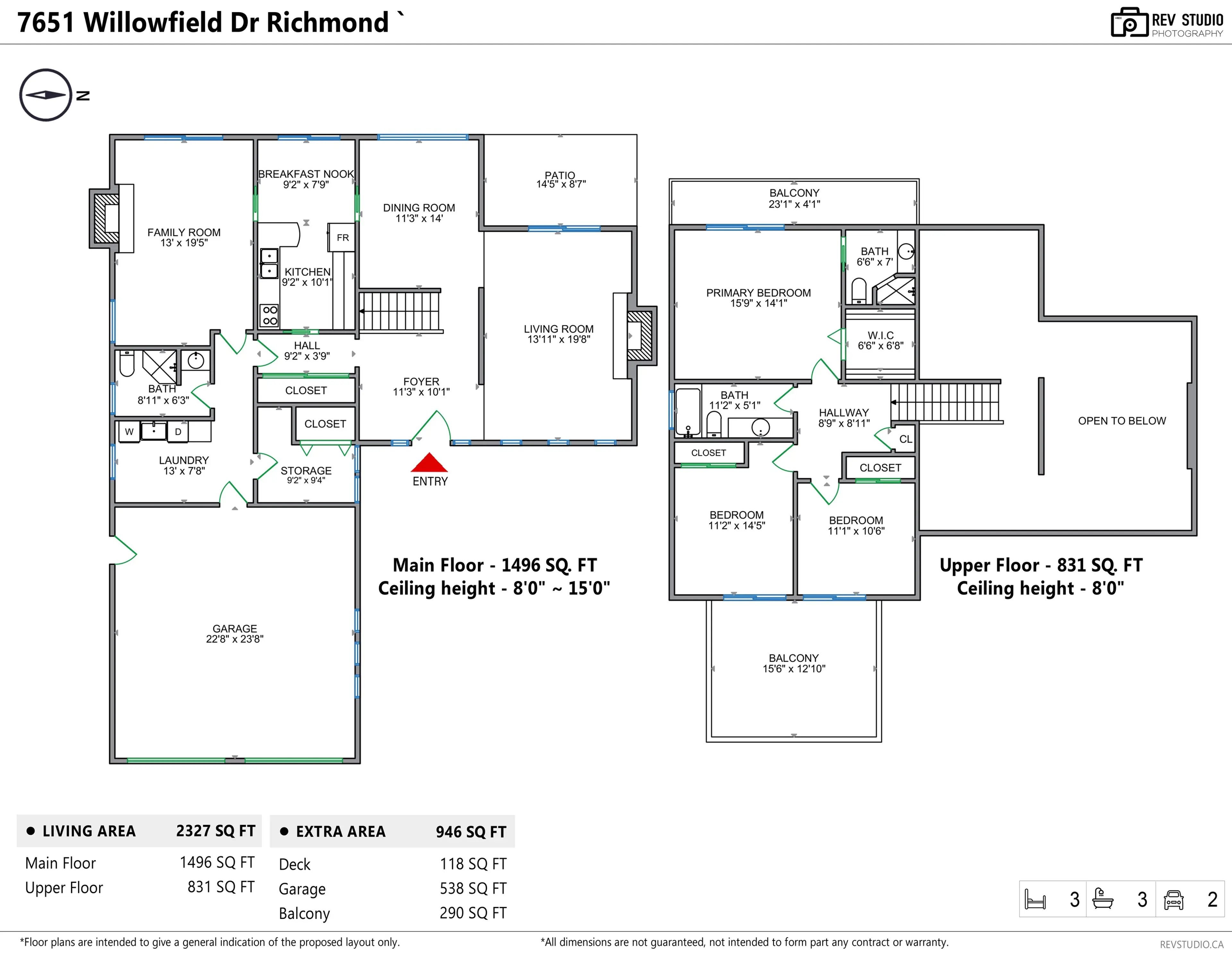 Property at 7651 WILLOWFIELD DRIVE, Richmond, BC