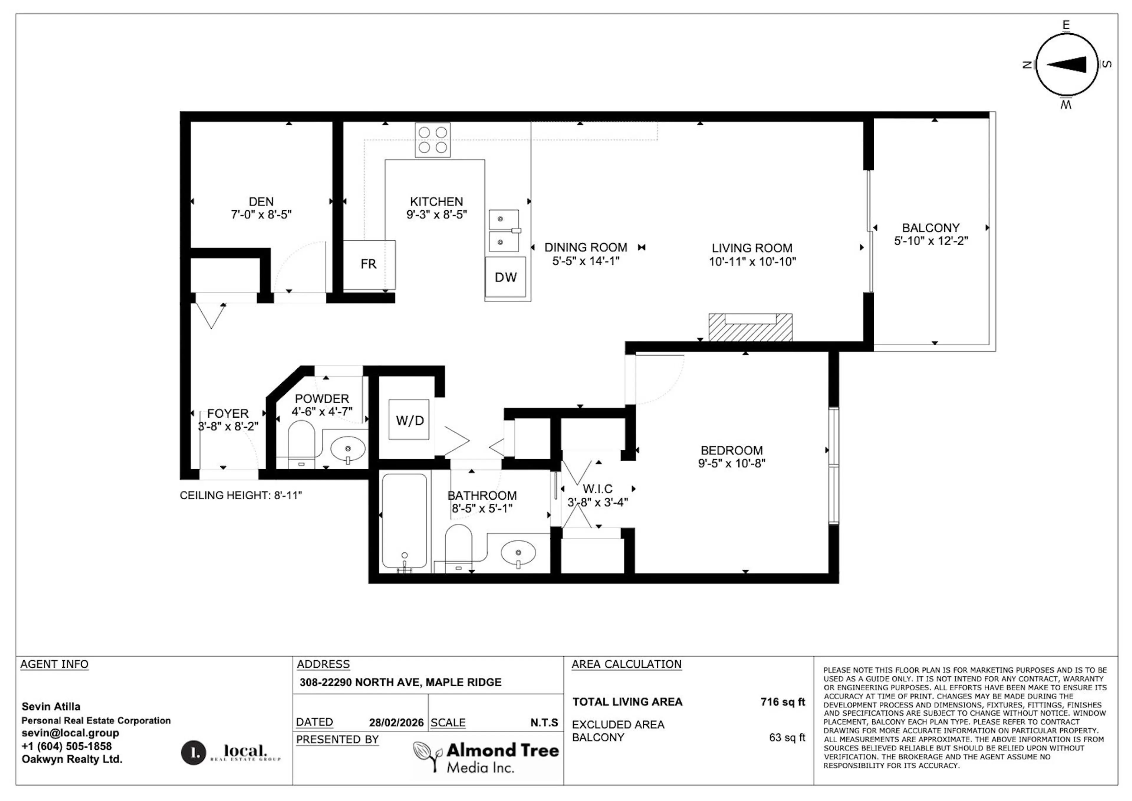Property at #308 22290 NORTH AVENUE, Maple Ridge, BC